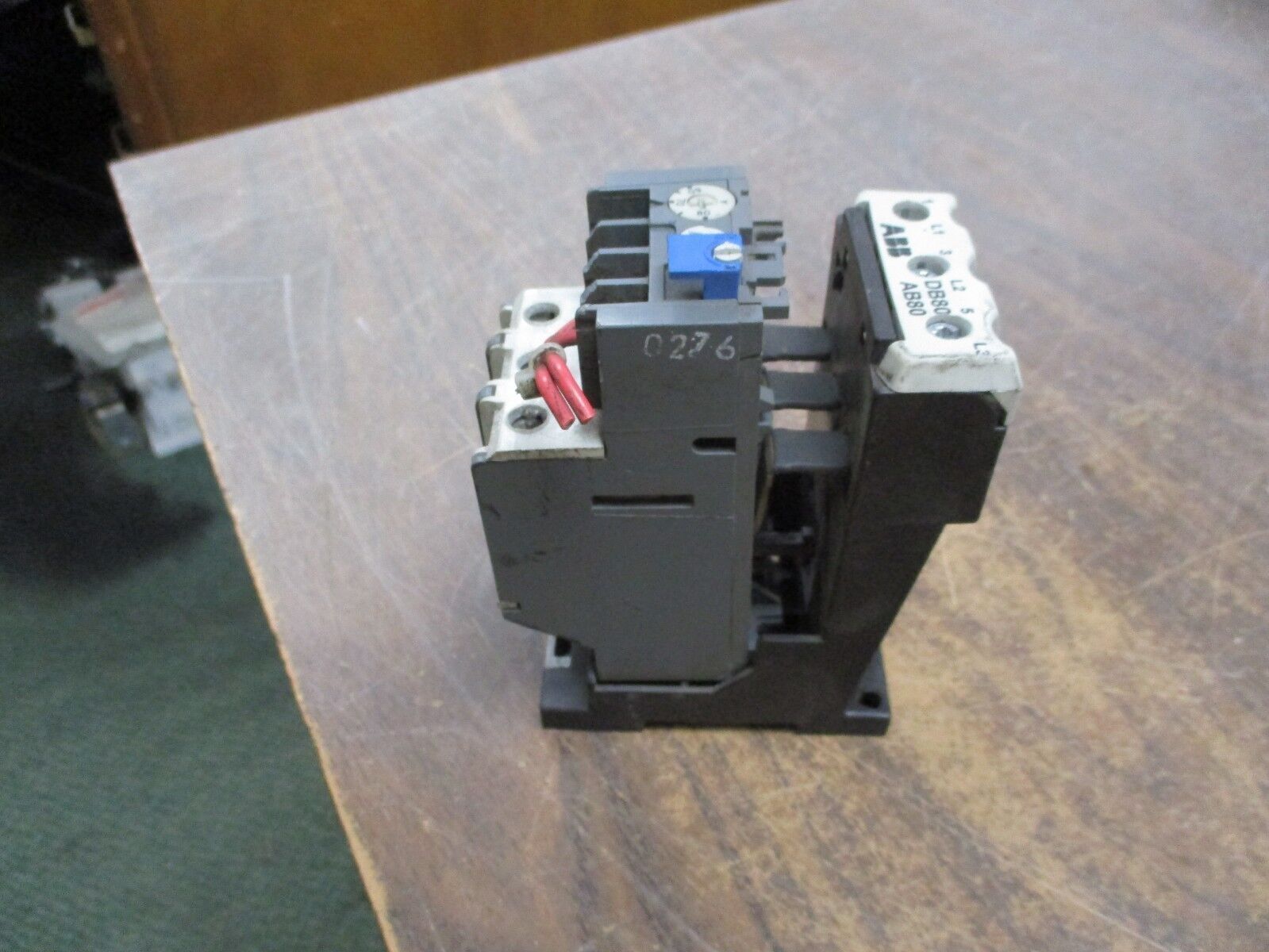 ABB Solid State Overload w/ Din Rail Adapter TA75 DU Trip: 60-80A Used