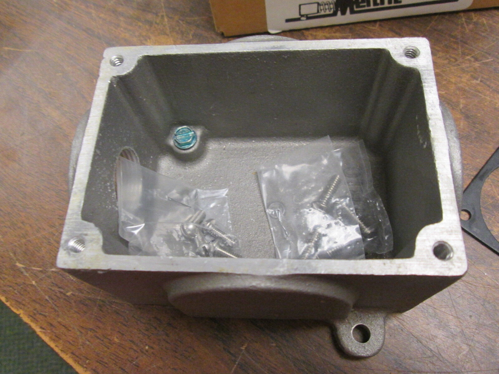 Meltric Receptacle w/ Base 09-20164-S-DP 15A 600V 3W New Surplus