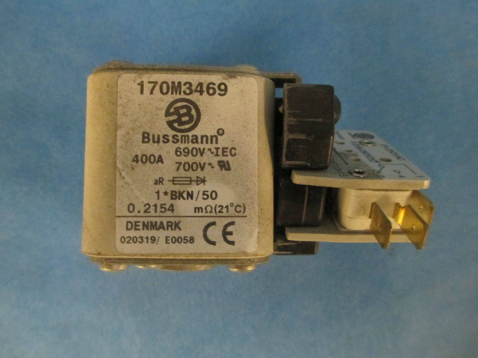 Bussmann Fuse 170M3469, 400A 700V Used