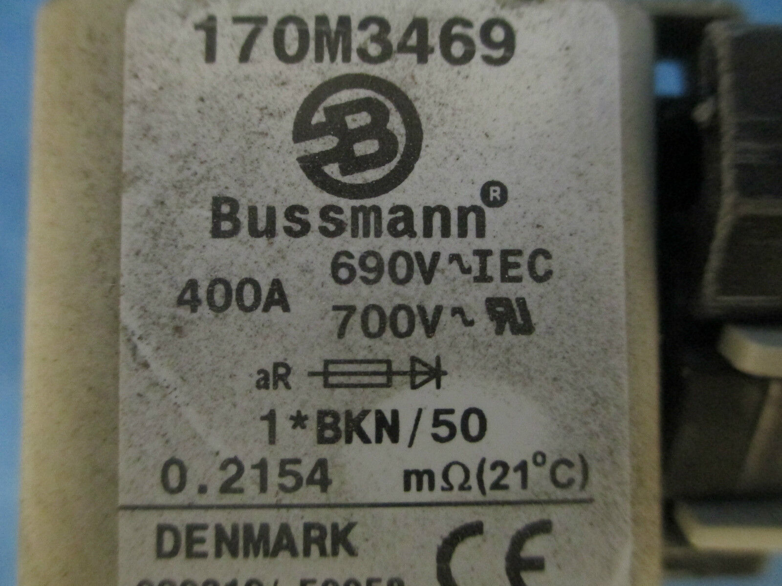 Bussmann Fuse 170M3469, 400A 700V Used
