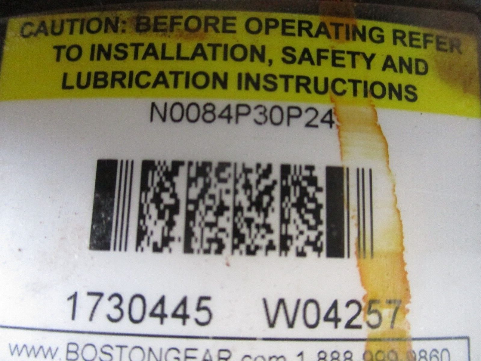 Boston Gear Centrifugal Clutch N0084P30P24 Used