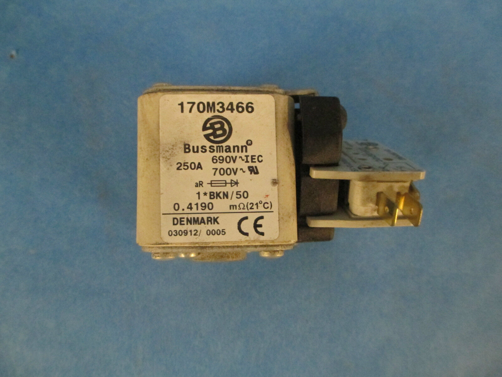 Bussmann Fuse 170M3466 250A 700V uSED