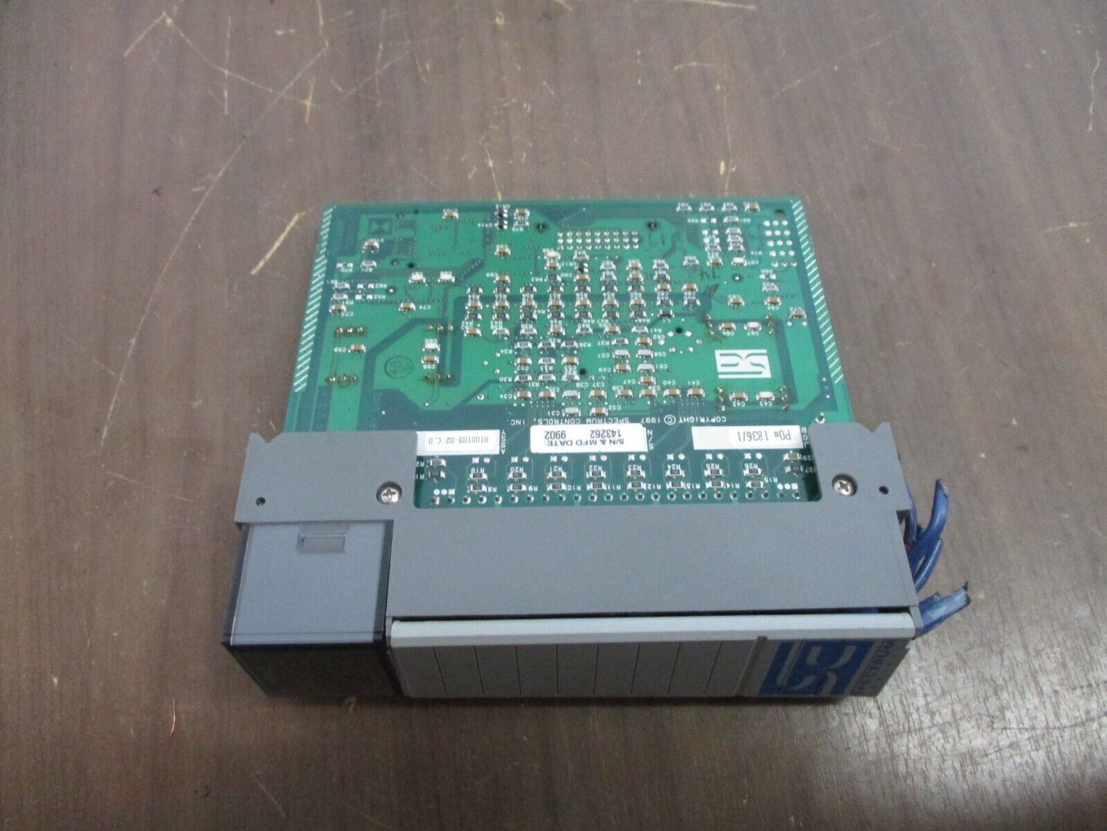 Spectrum Controls SLC 500 Thermocouple / mV Input Module 1746sc-NT8 Ser. B Used