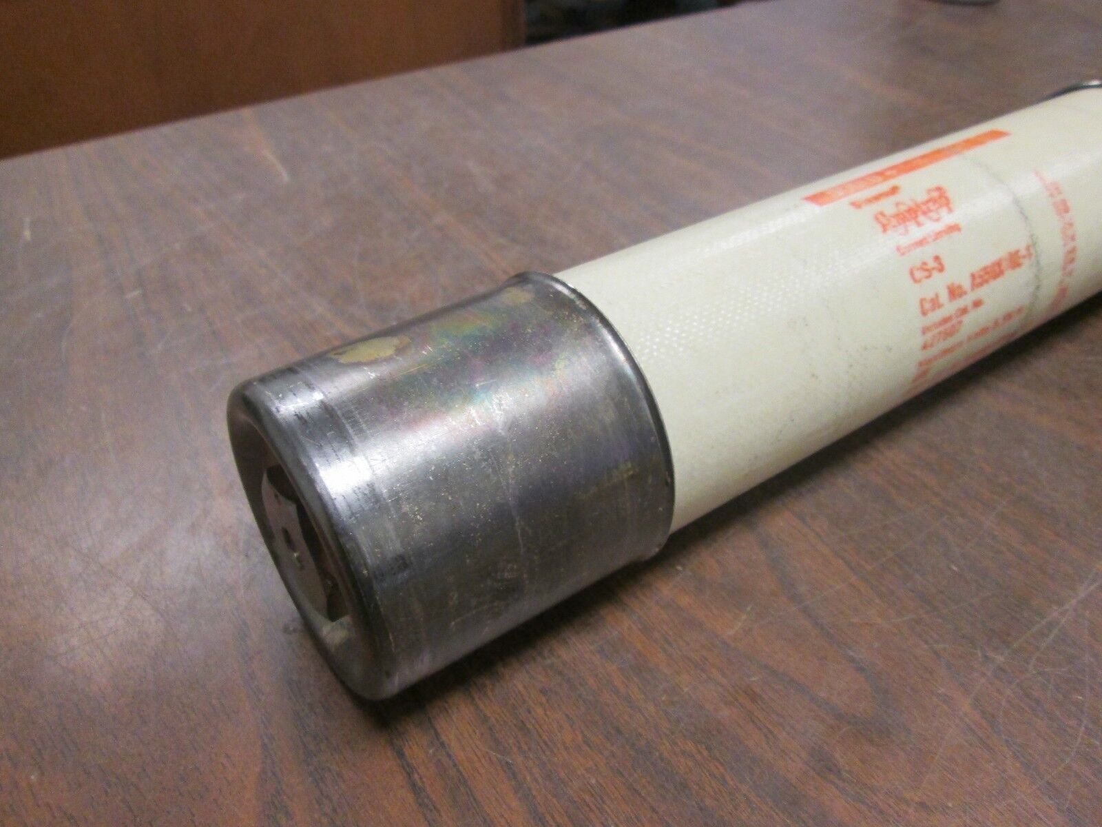 Gould Shawmut CS-3 AmpTrap Medium Voltage Fuse A550X40E-1 5.5KV 40E Used