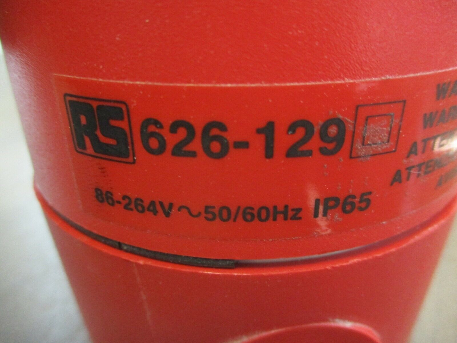 RS Deep Base Sounder 626-129 86-264V 50/60Hz Used