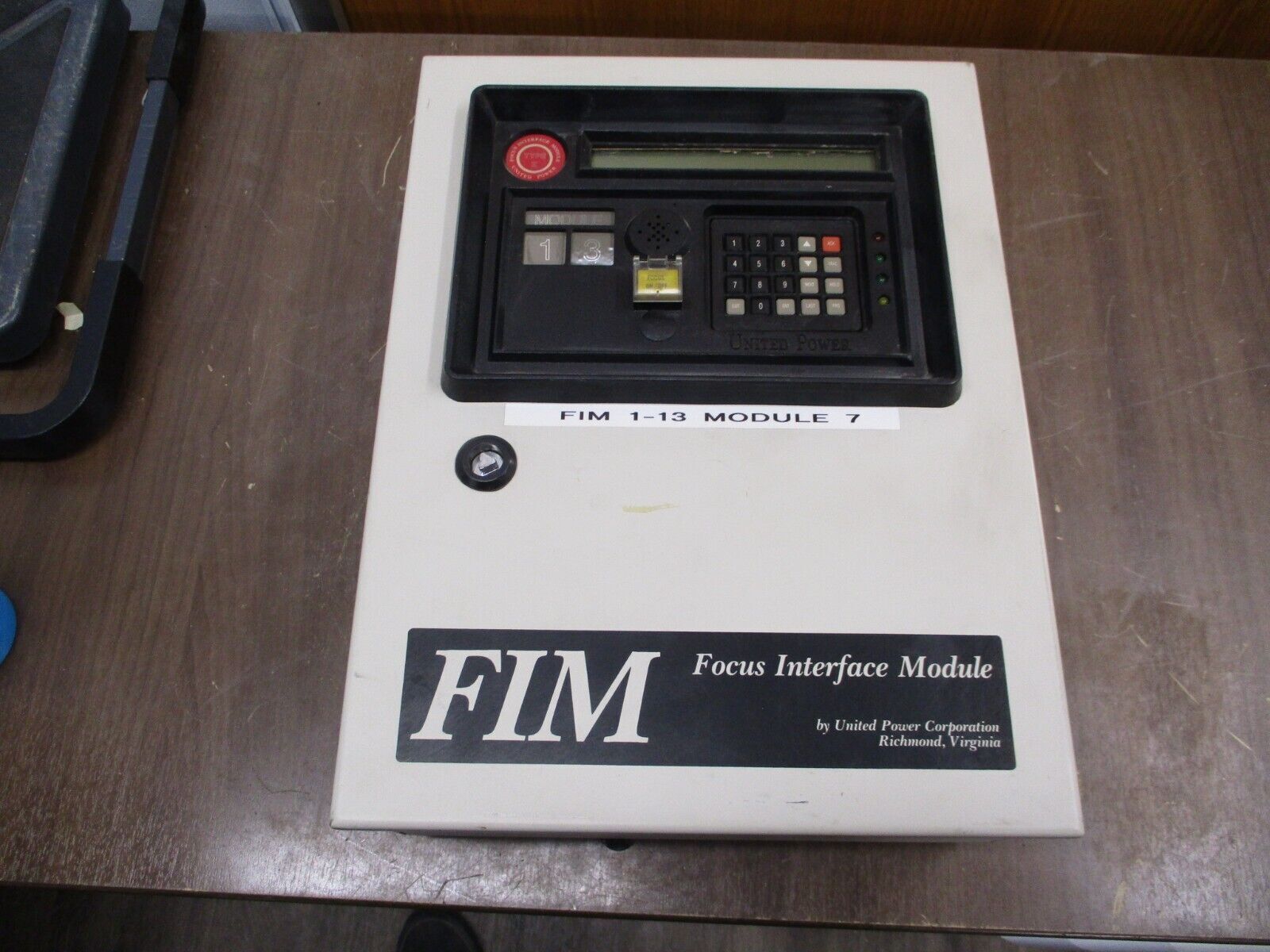 United Power Focus Interface Module FIM TYPE I-MODULE NO. 13 Used