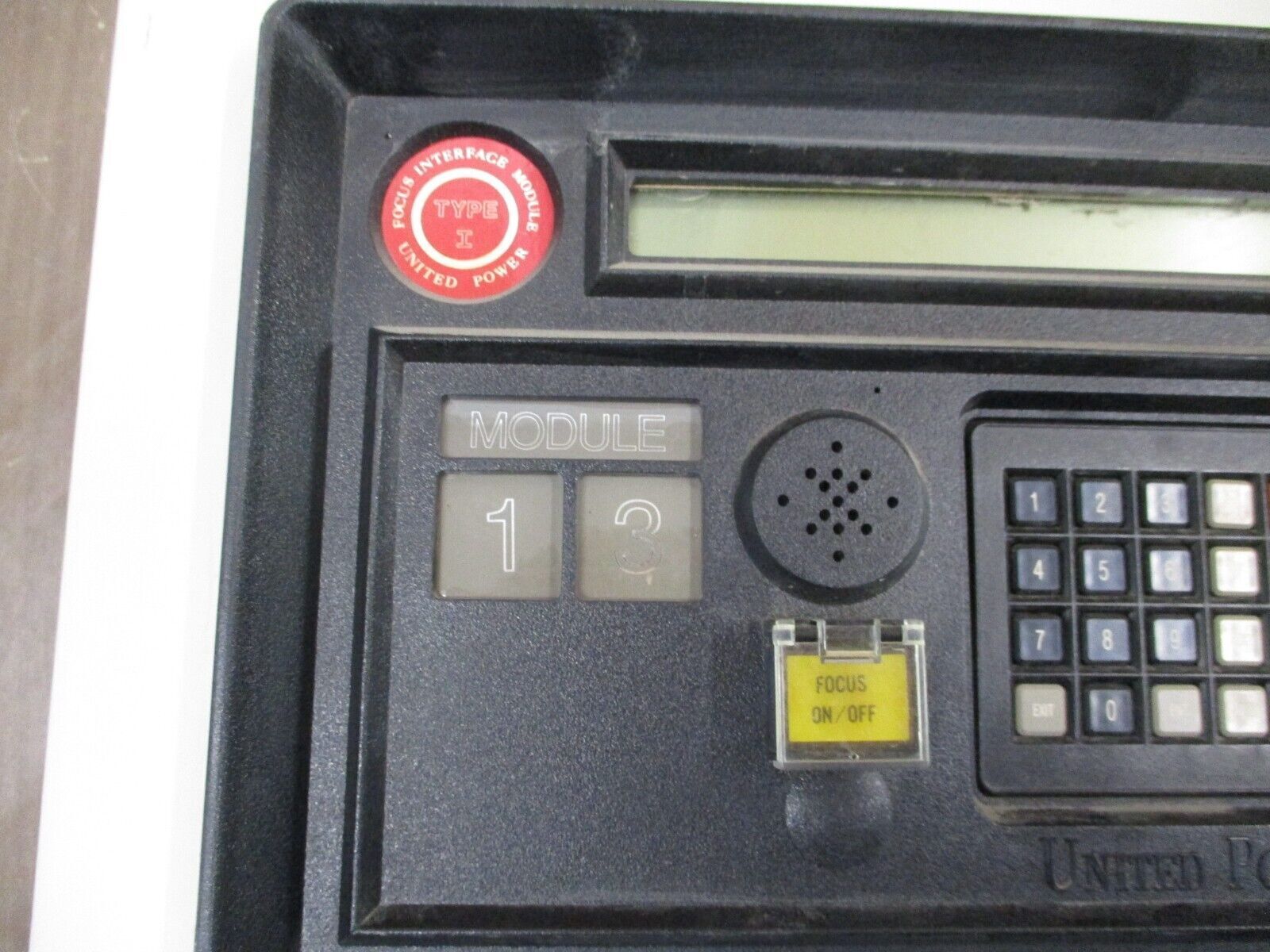 United Power Focus Interface Module FIM TYPE I-MODULE NO. 13 Used