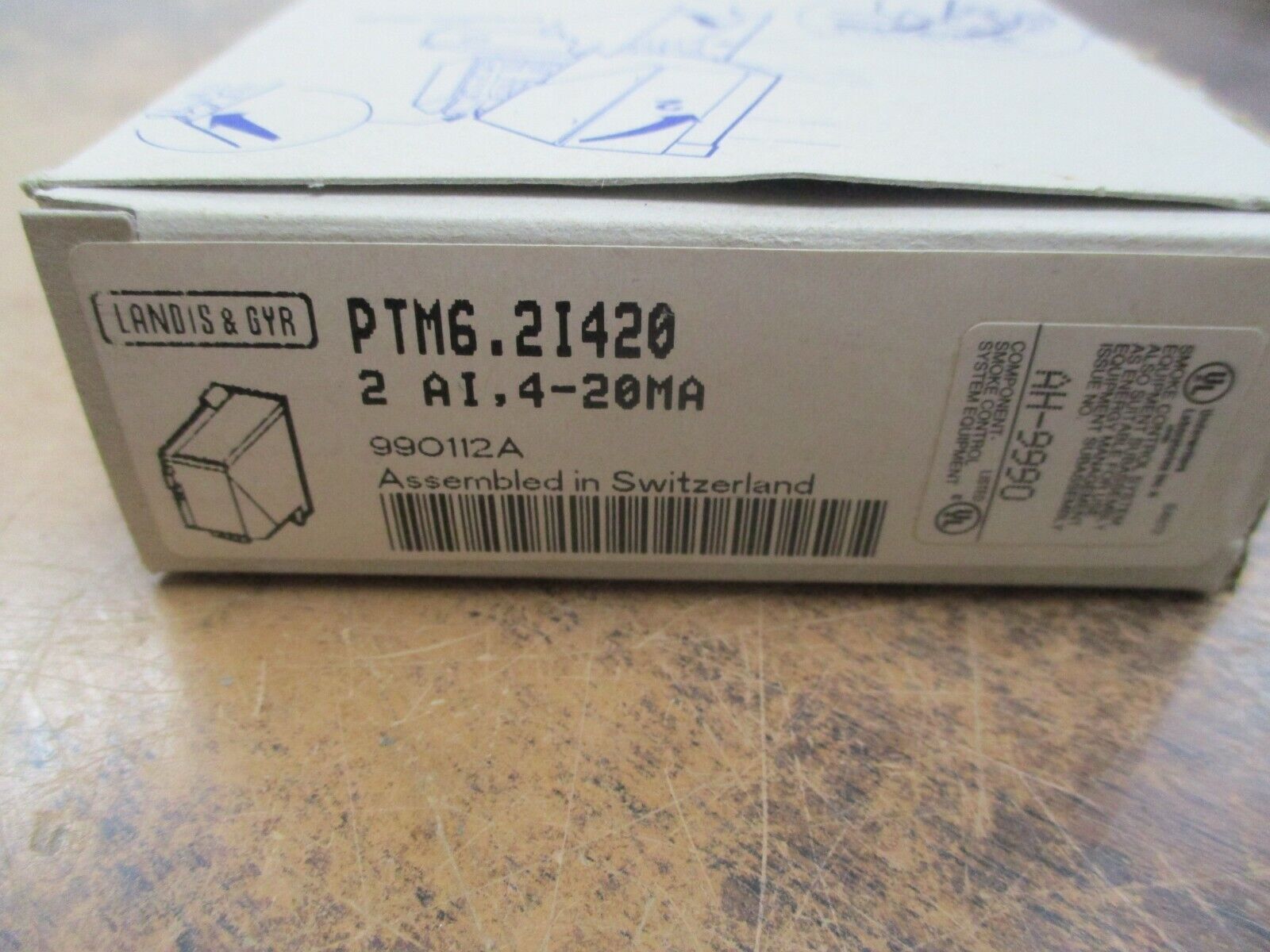 Landis & Gyr Point Termination Module PTM 6.2I420 2 AI 4-20mA New Surplus