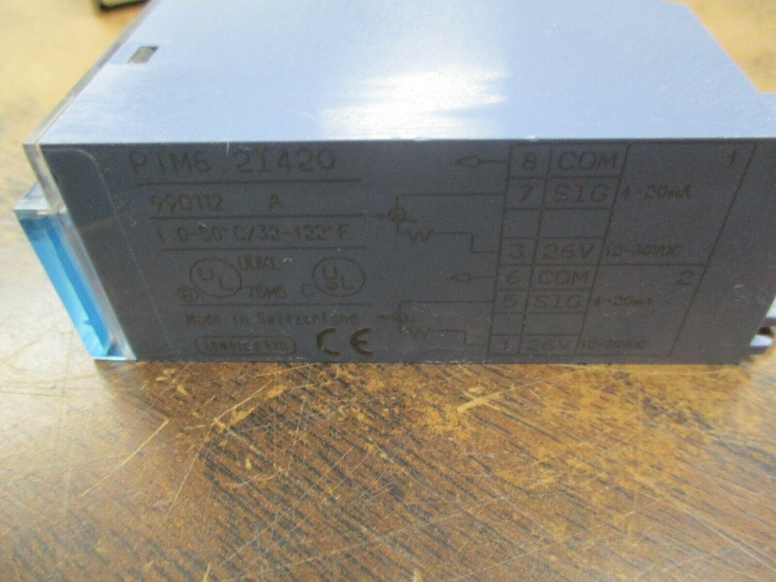 Landis & Gyr Point Termination Module PTM 6.2I420 2 AI 4-20mA New Surplus