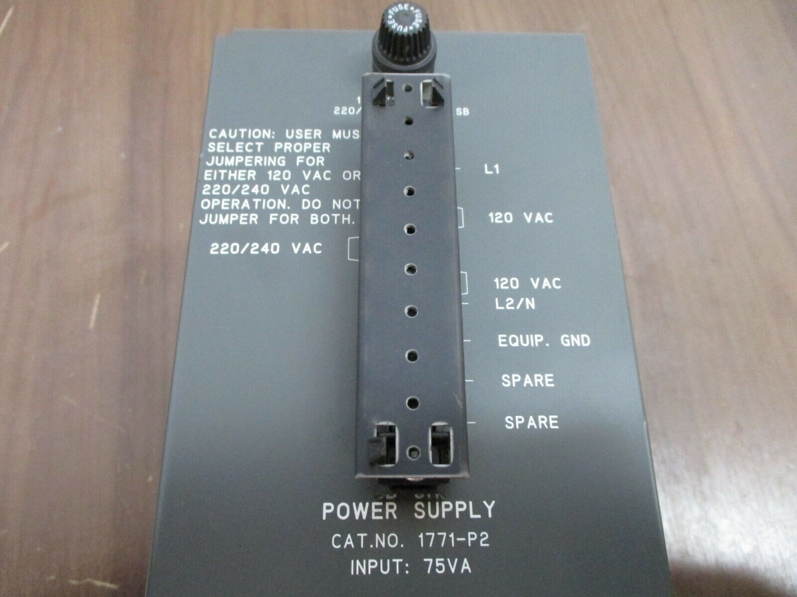 Allen-Bradley Power Supply 1771-P2 75VA 120/220V 50/60Hz 1/0.5A Used