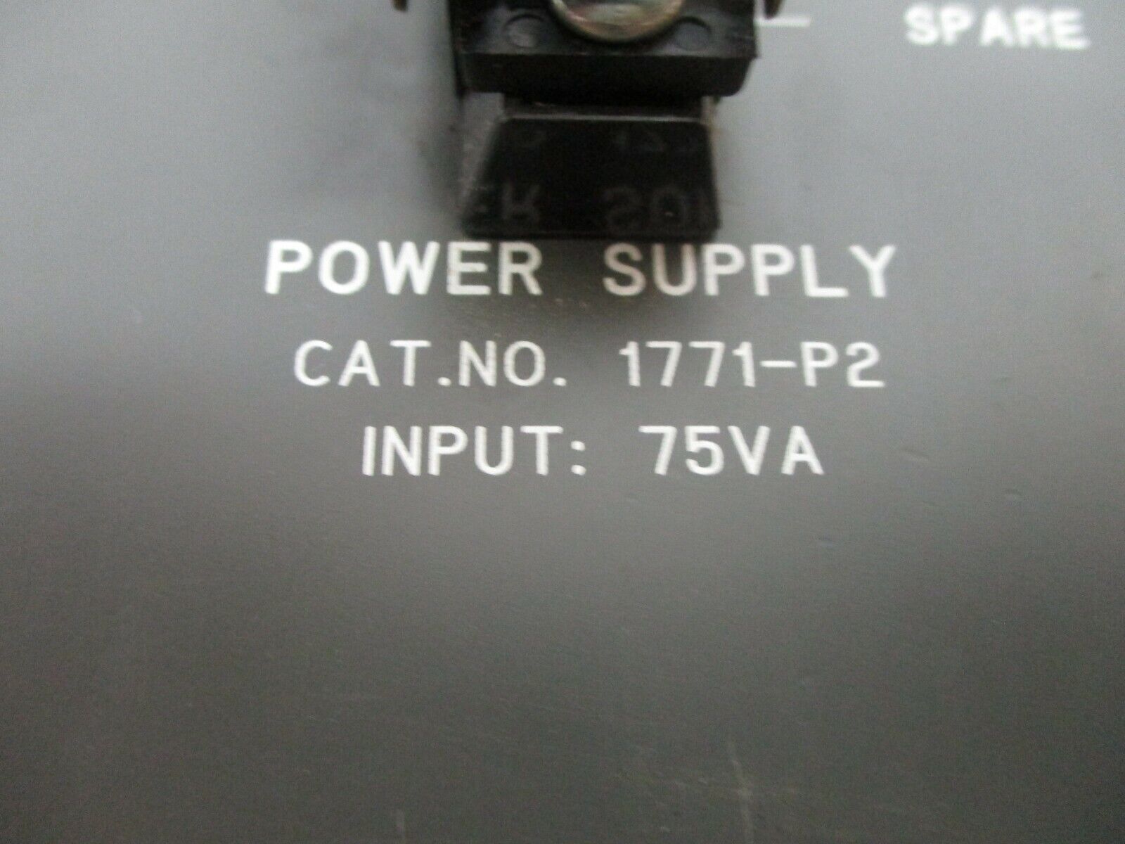 Allen-Bradley Power Supply 1771-P2 75VA 120/220V 50/60Hz 1/0.5A Used
