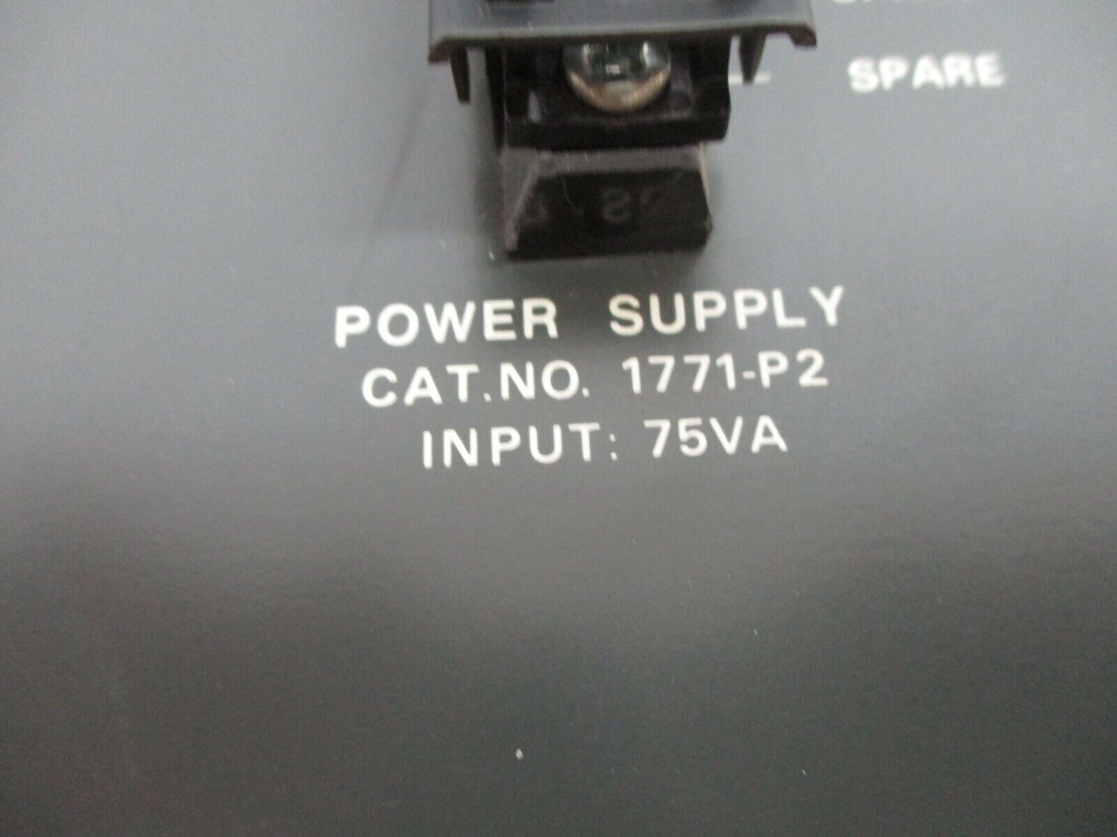 Allen-Bradley Power Supply 1771-P2 75VA Ser. A 120/220V 50/60Hz 1/0.5A Used