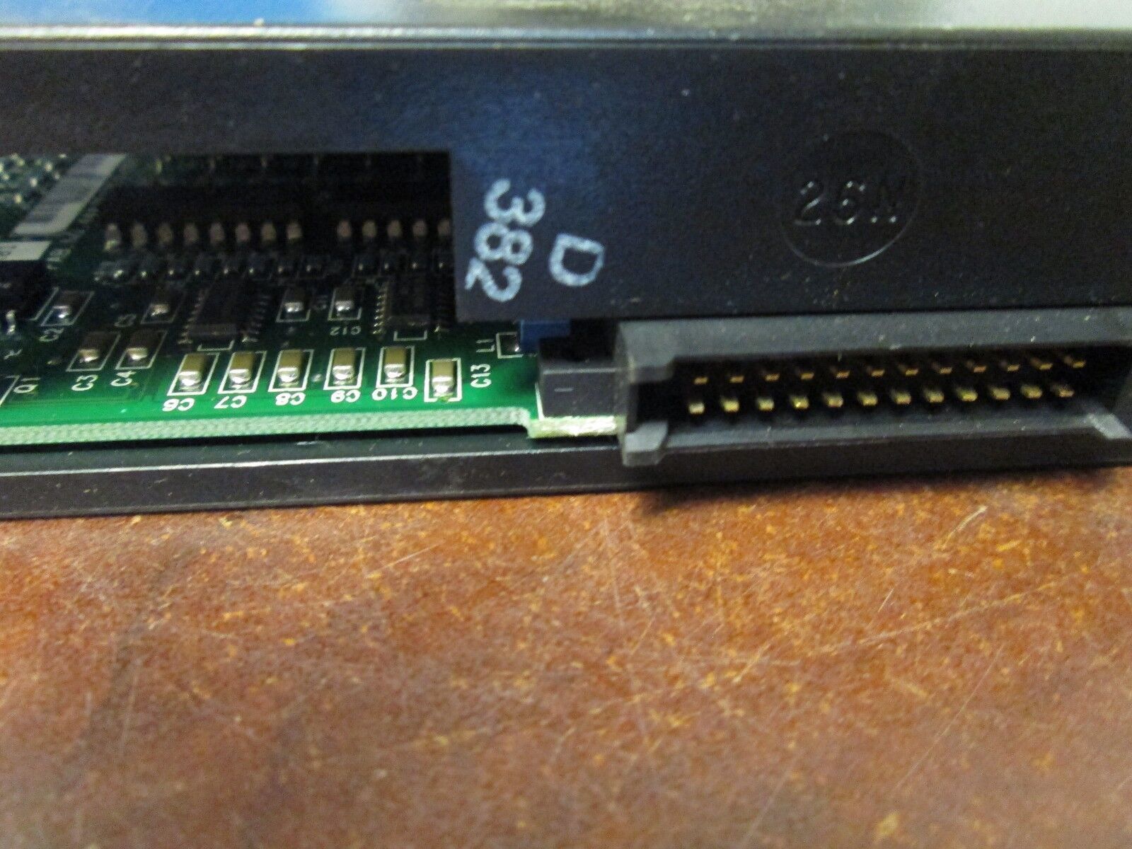 GE Fanuc Input Card IC693MDL240F 120VAC 16PT Used - Missing Terminal Cover