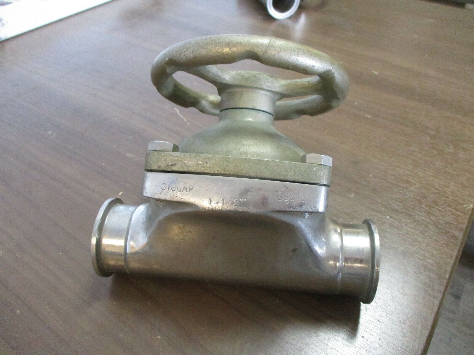 Misc. Brand Stainless Steel Ball Valve S180MP Size: 1 1/2" SS316 Used