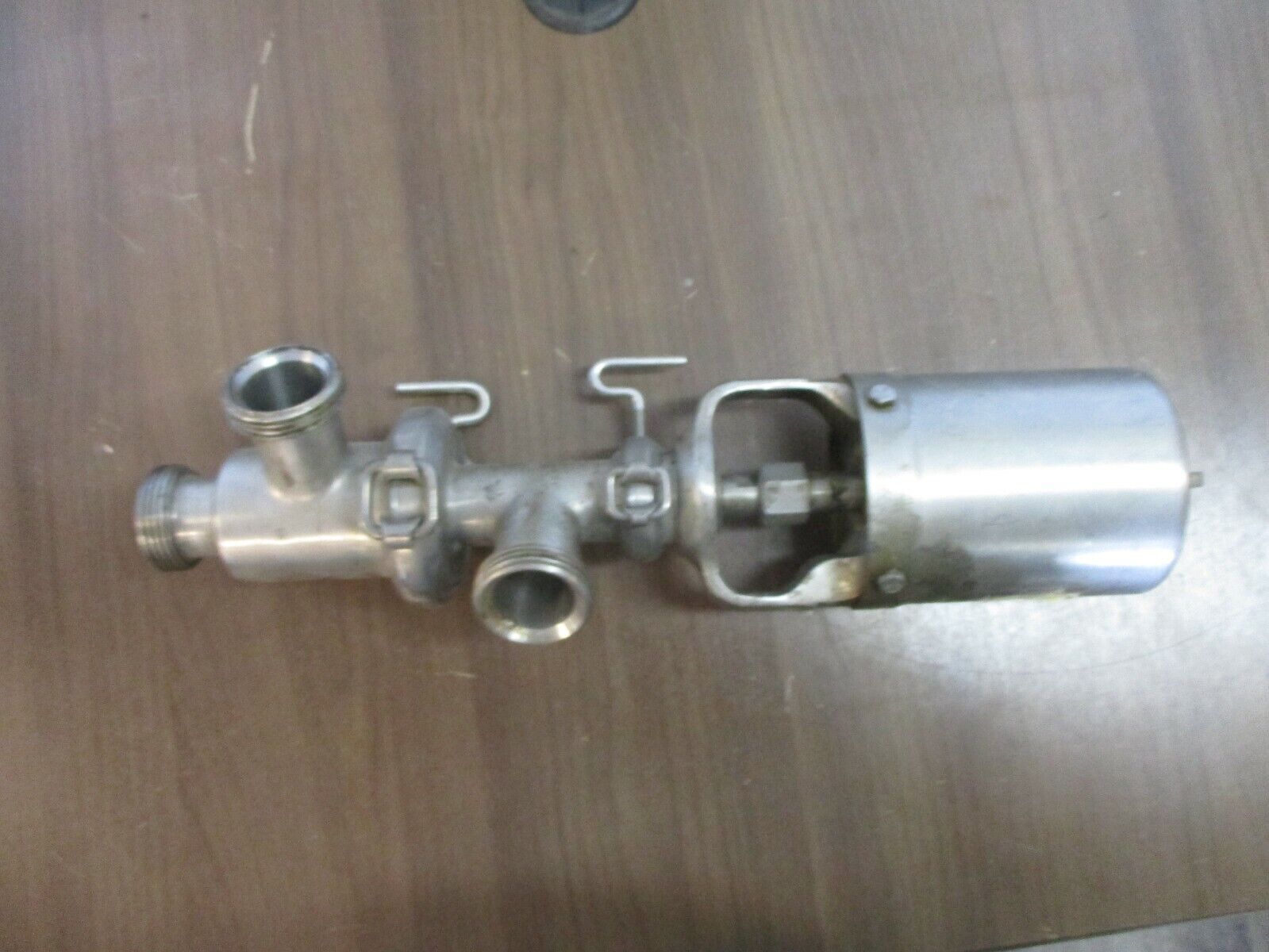 Cherry-Burrell Stainless Steel Air Actuated Valve Size: 1 1/2" Used