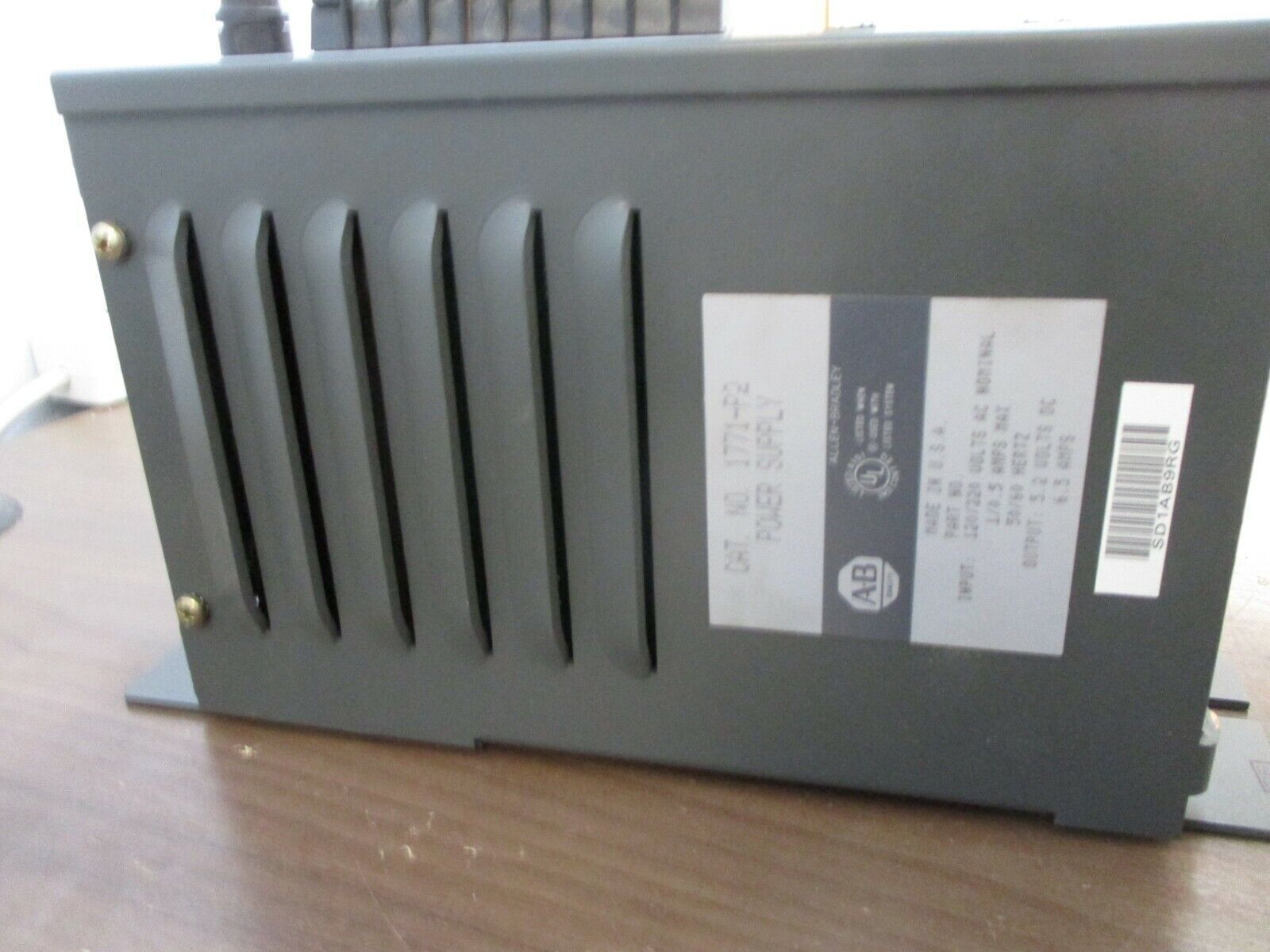 Allen-Bradley Power Supply 1771-P2 75VA 120/220V 50/60Hz 1/0.5A Used