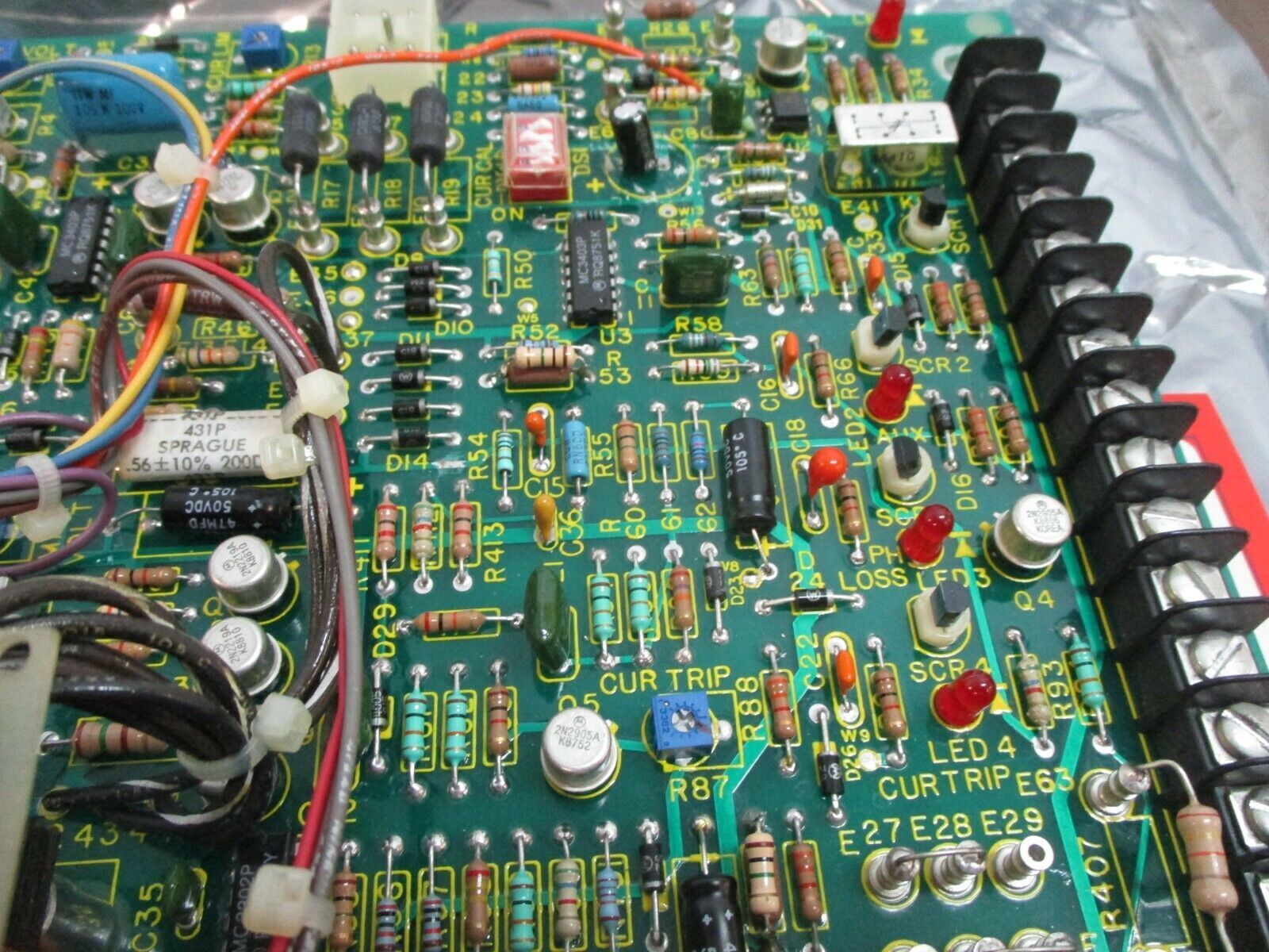 Westinghouse Easy Start Control Board 9032-236HQ5-J Rev. 64 Used