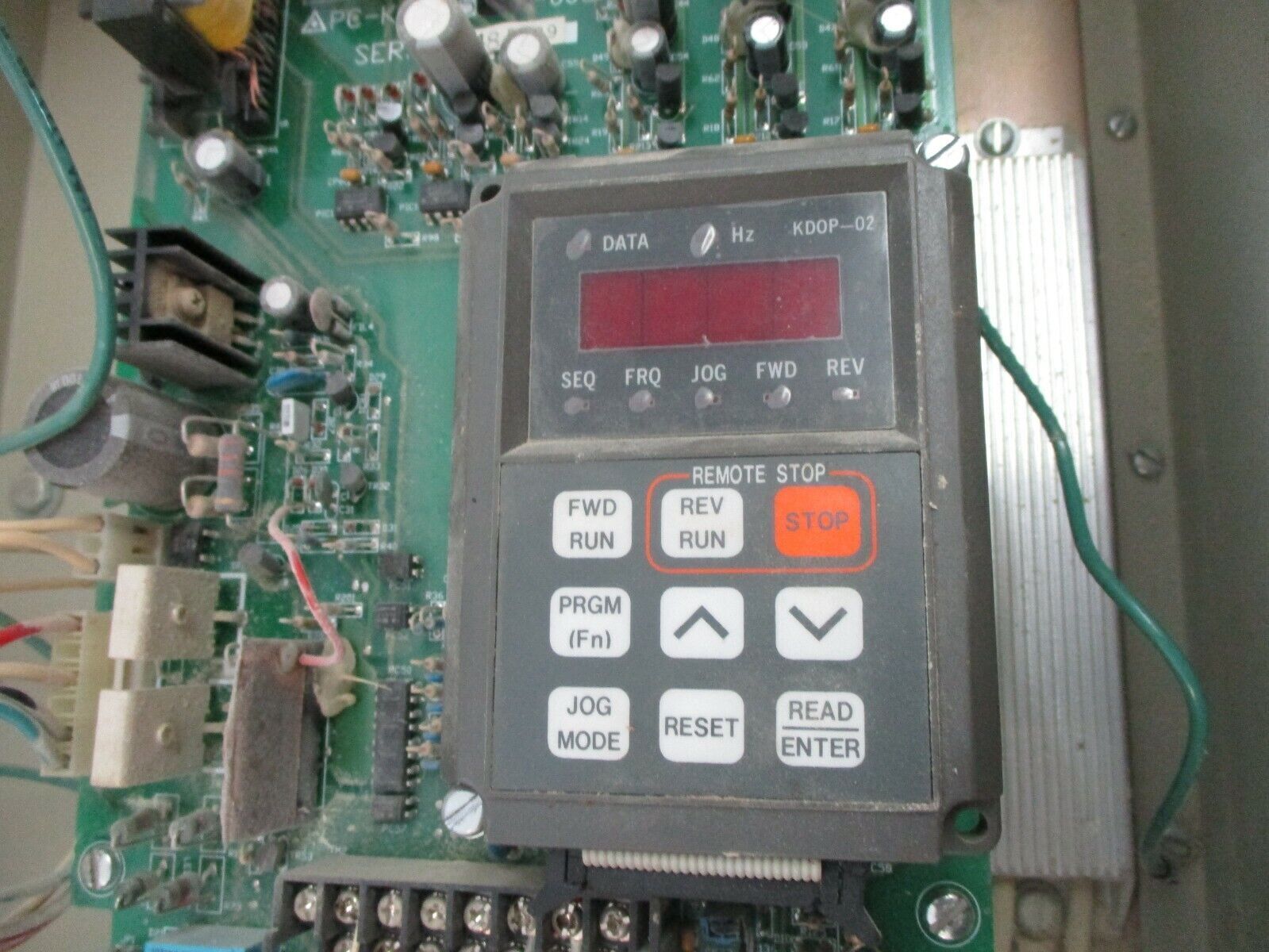 Motortronics AC Drive KP1-405-E-GF 5HP 400V 50/60Hz 8.8A Nema 4X Used