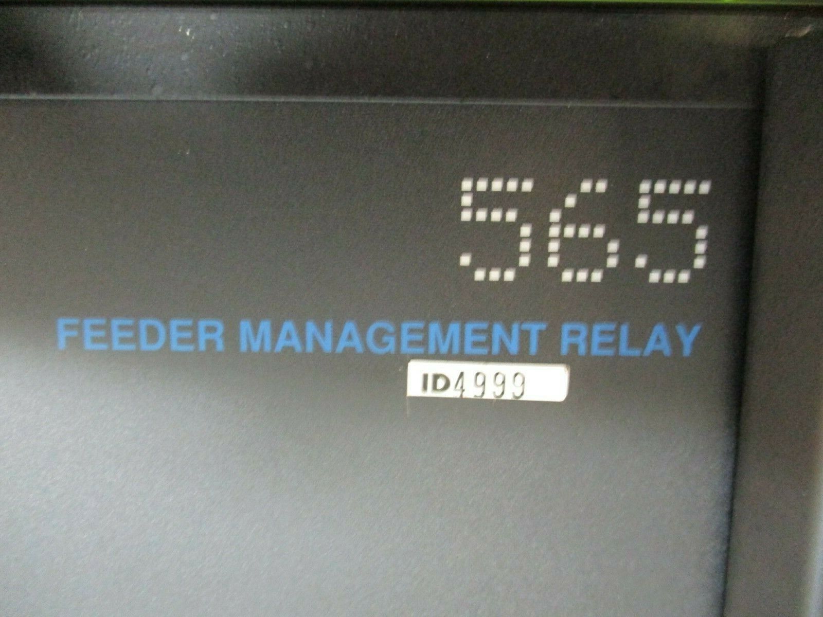 Multilin 565 Feeder Management Relay 565-5-5-O-A-E 95-260V AC/DC 60 Hz 50w Used