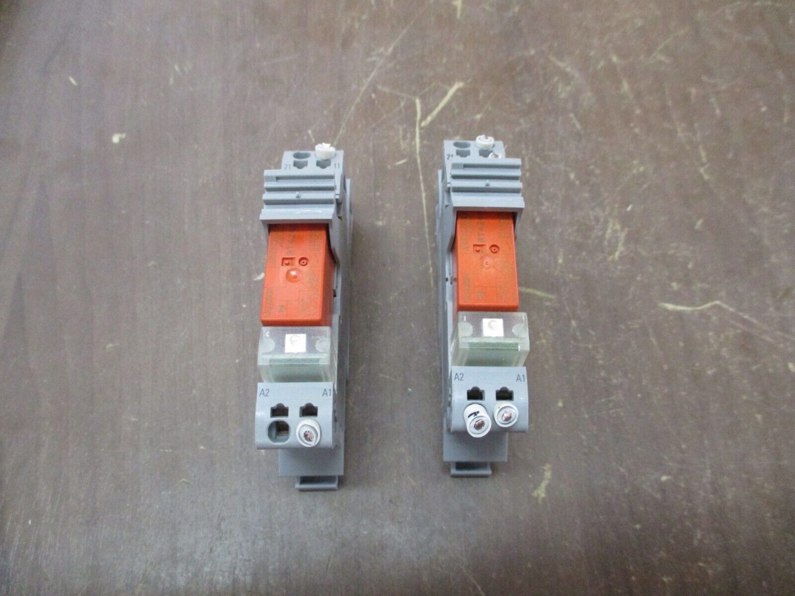 Tyco Schrak Relay RT424024 24VDC w/ Base *Lot of 2* Used