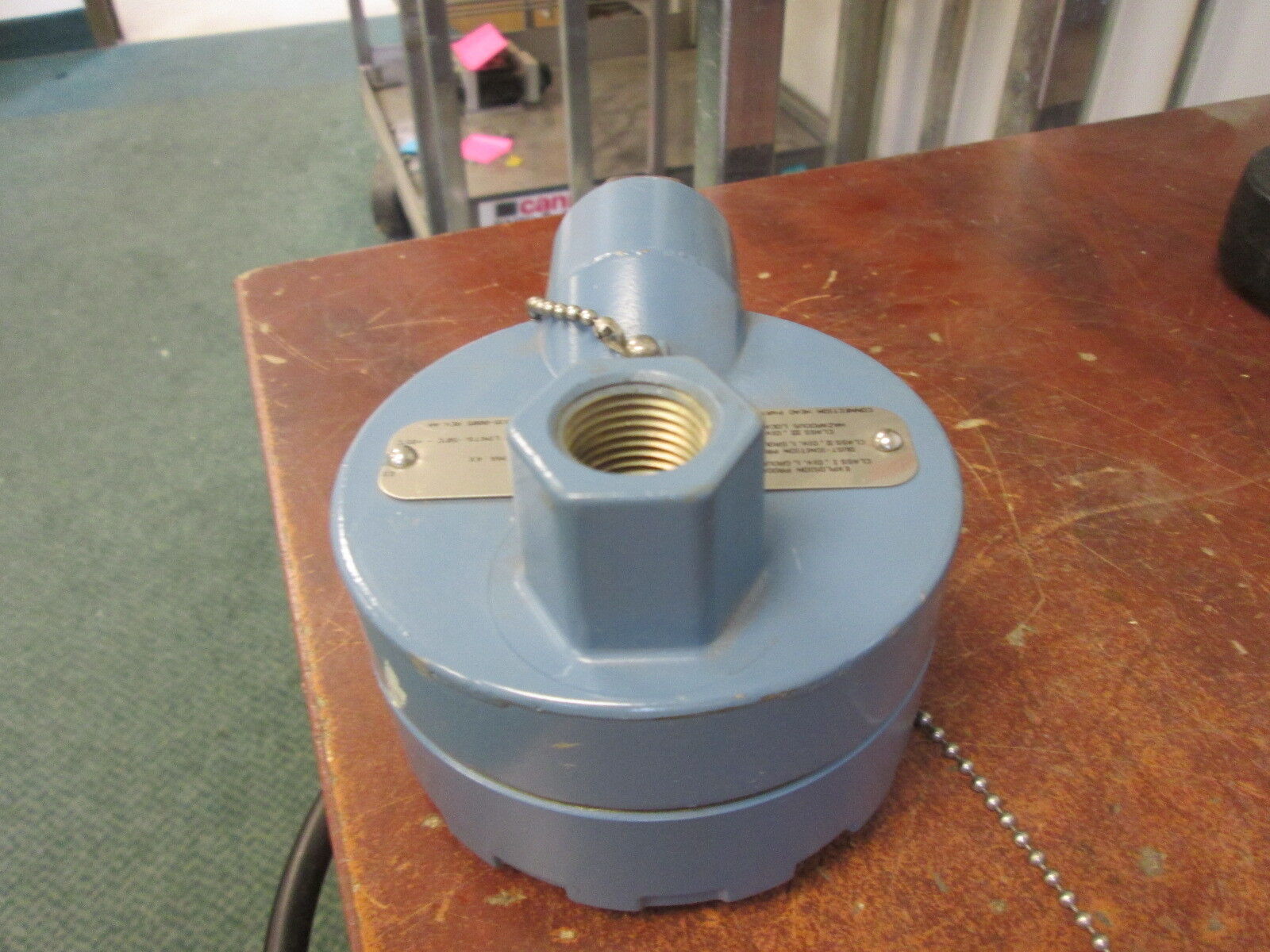 Rosemount Explosion Proof Connection Head 00079-0325-0004 4x Enclosure Used
