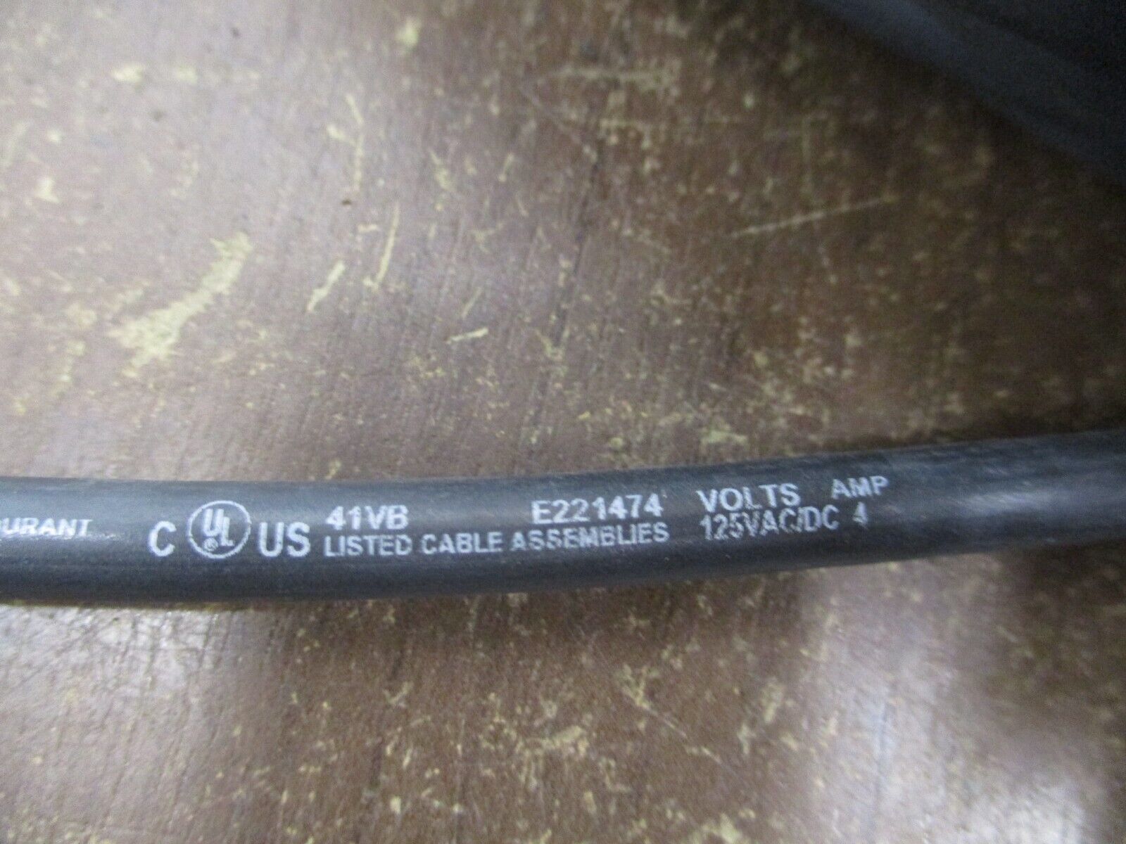Phoenix Contact Cable E221474 125V AC/DC 4A Used