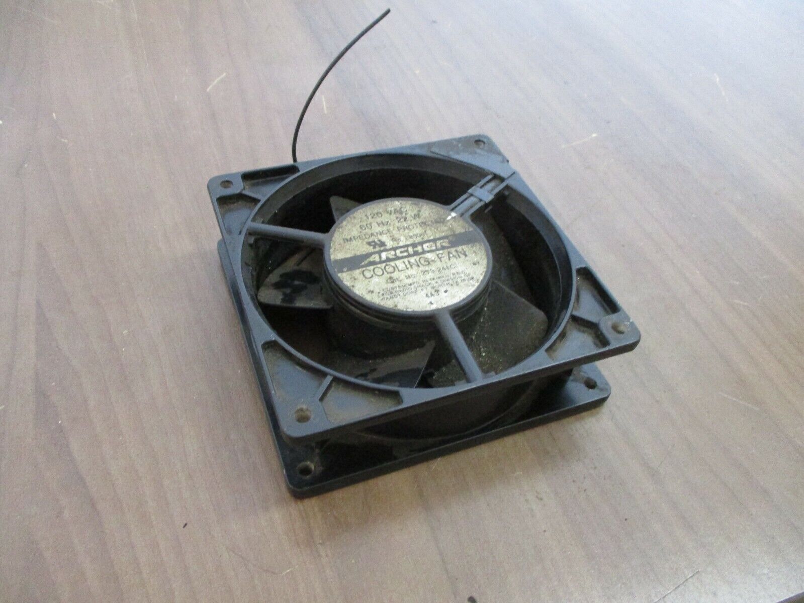 Archer Cooling Fan 273-241C 120V 60Hz 22W Used
