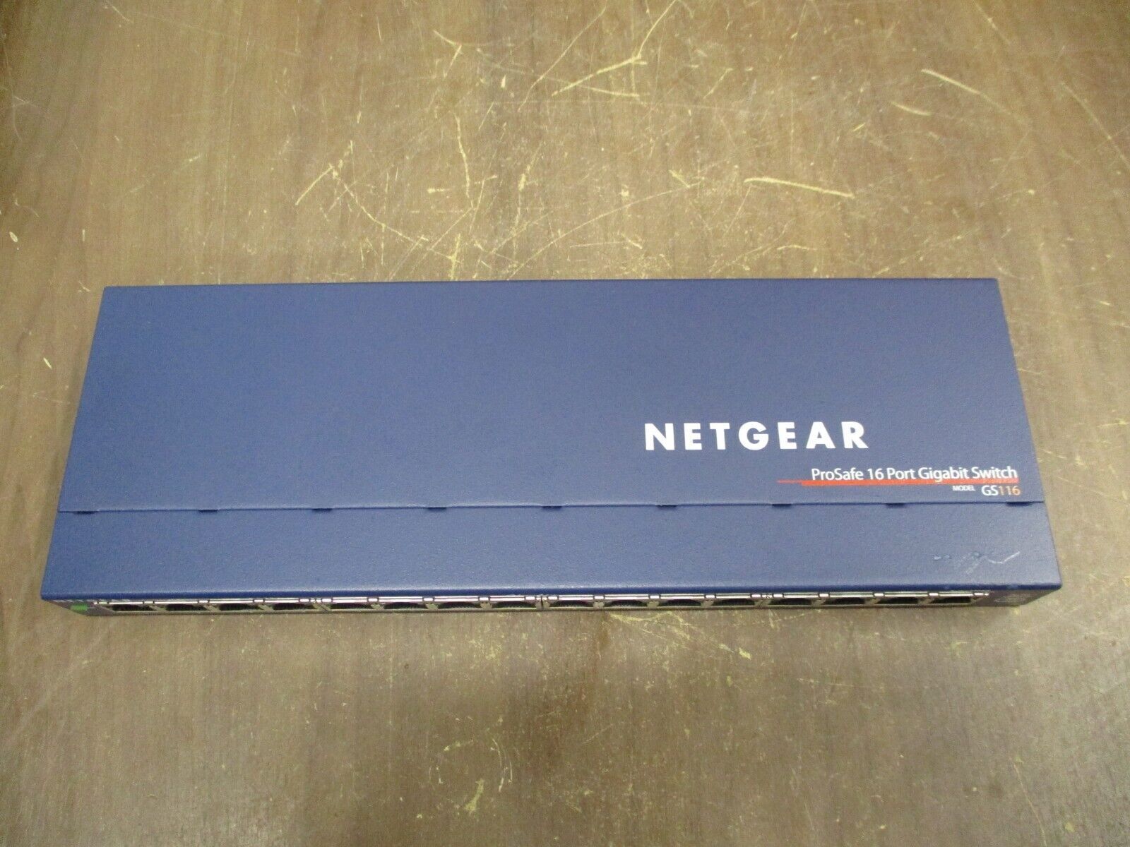 Netgear ProSafe Gigabit Switch GS116 V2 16-Port *No Power Supply* Used