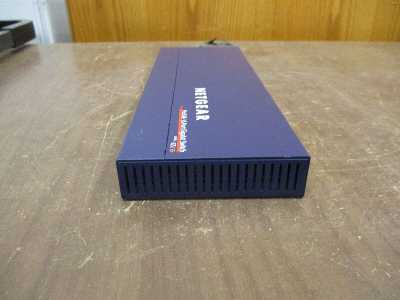 Netgear ProSafe Gigabit Switch GS116 V2 16-Port *No Power Supply* Used