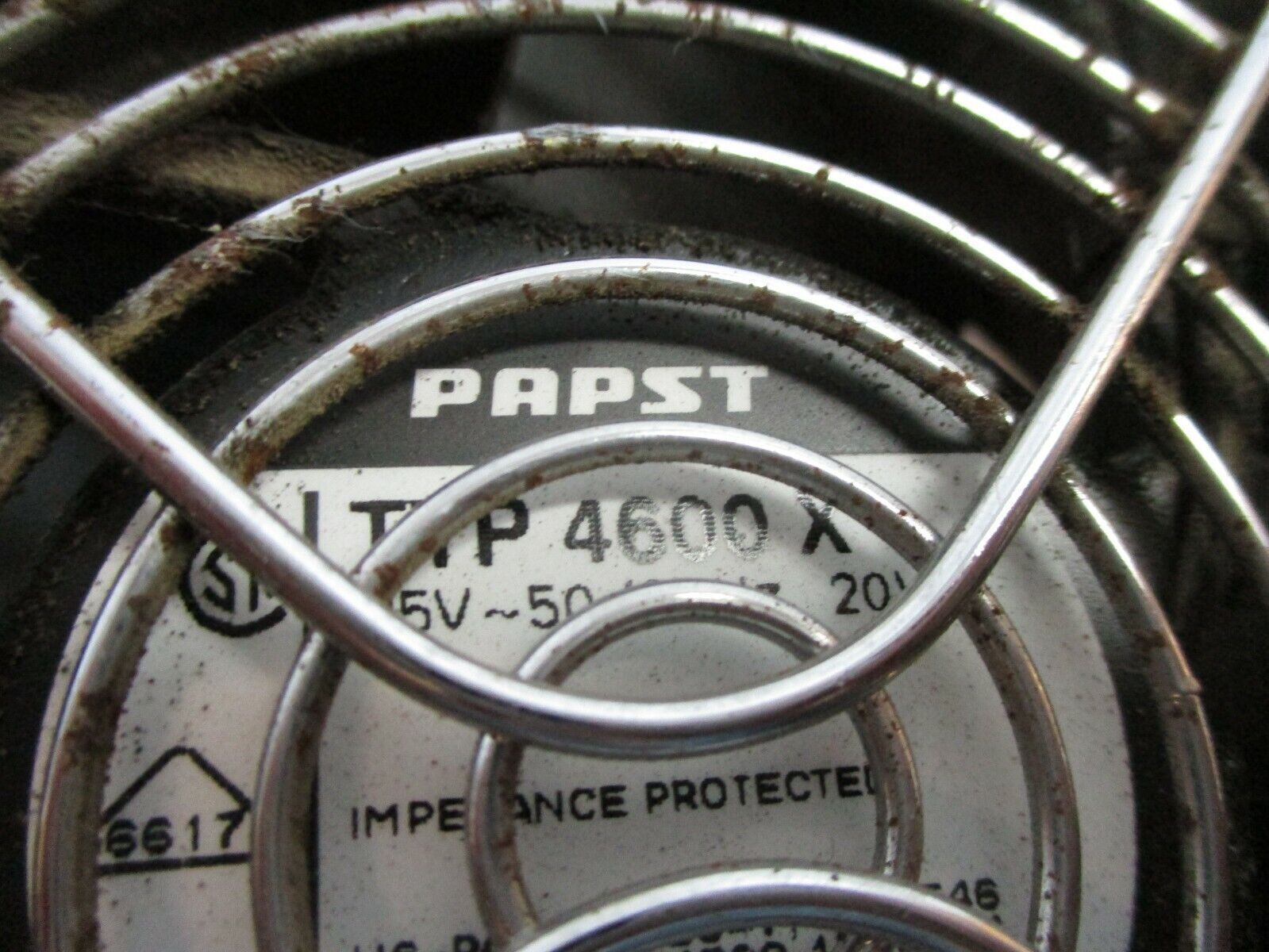 Papst Axial Fan 4600 X 115V 50/60Hz 20W Used