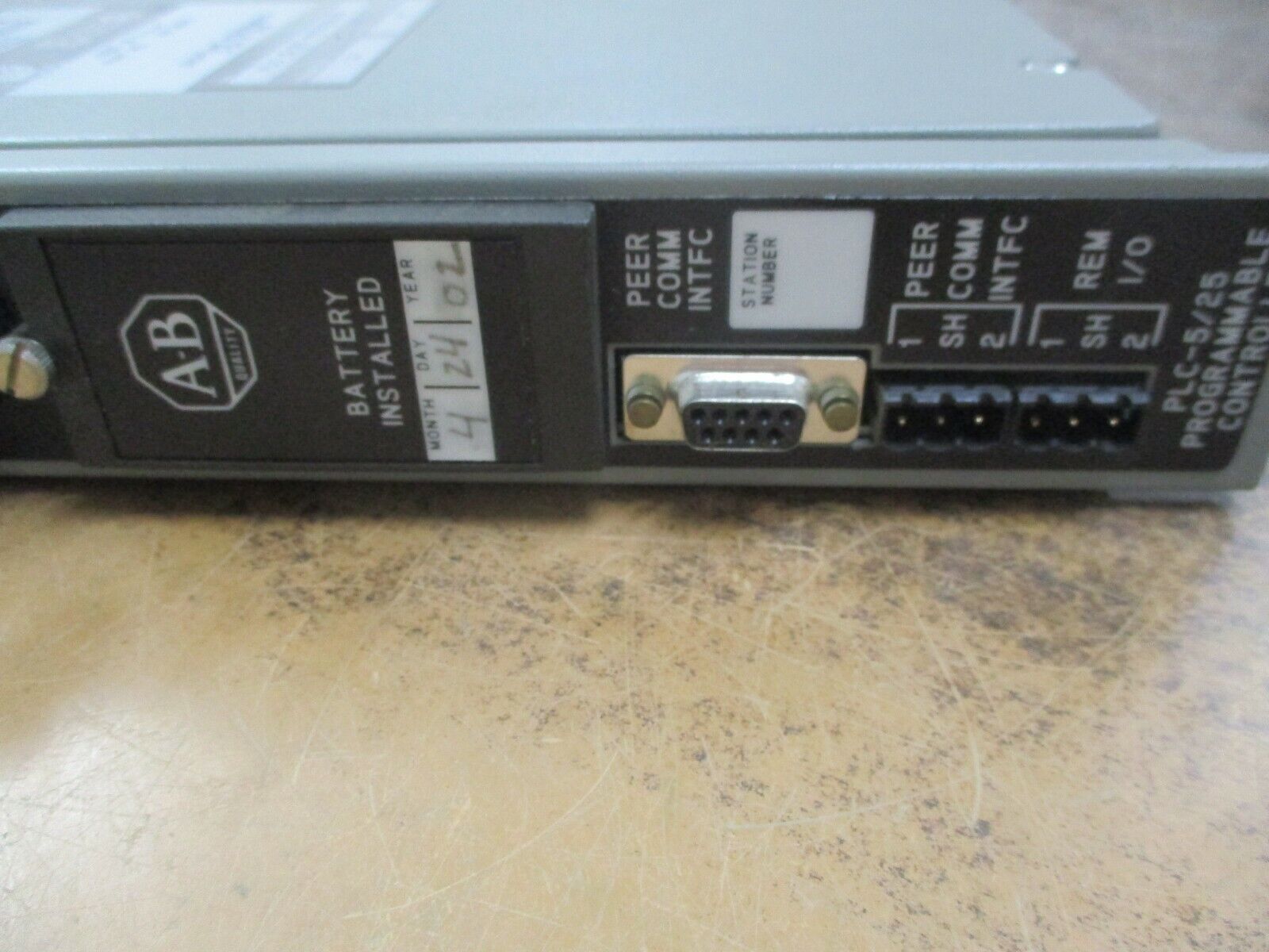 Allen-Bradley PLC-5/25 Processor Module 1785-LT2 A *Needs Programming* Used