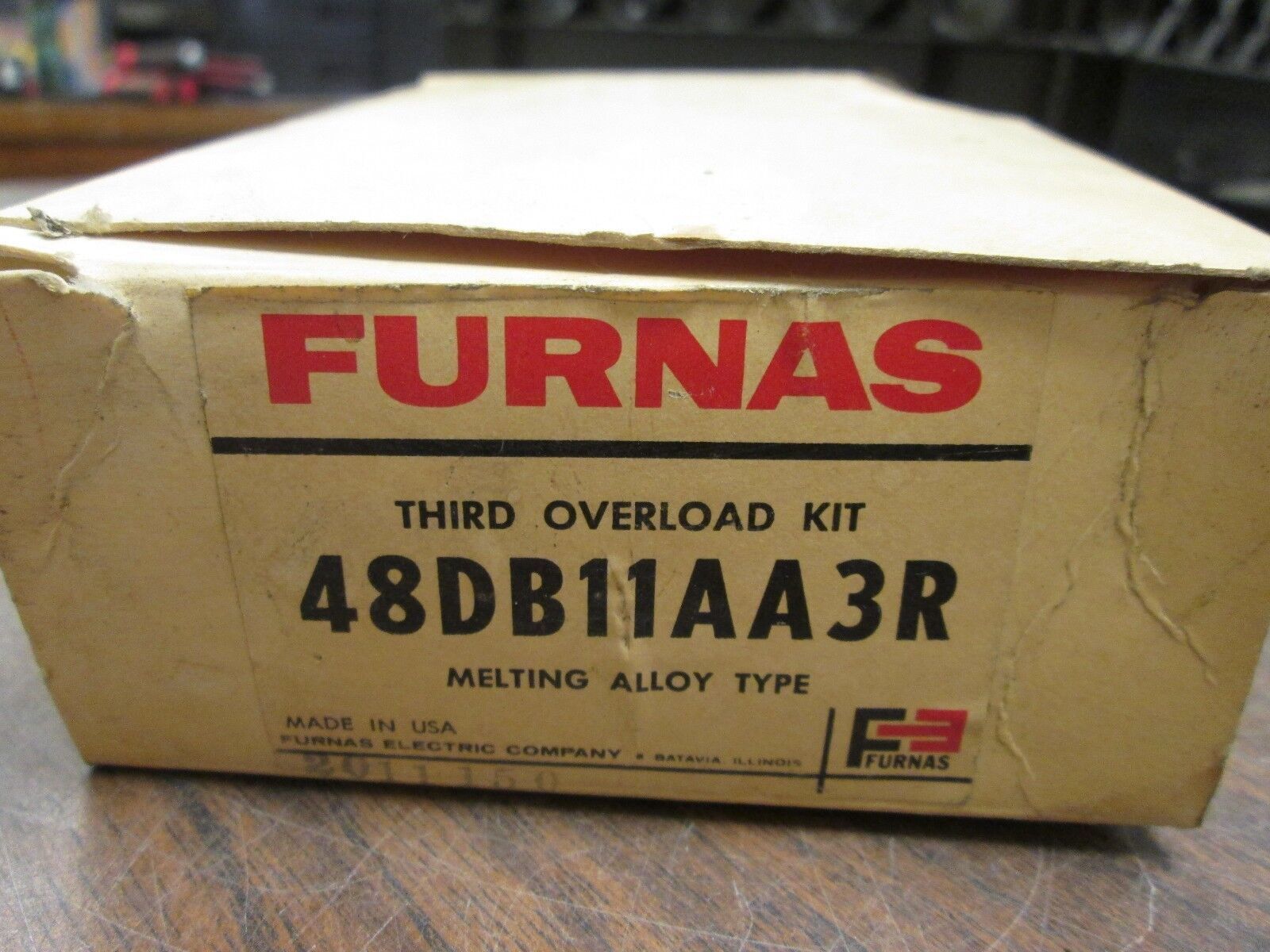 Furnas Third Overload Kit 48DB11AA3R Melting Alloy Type New Surplus