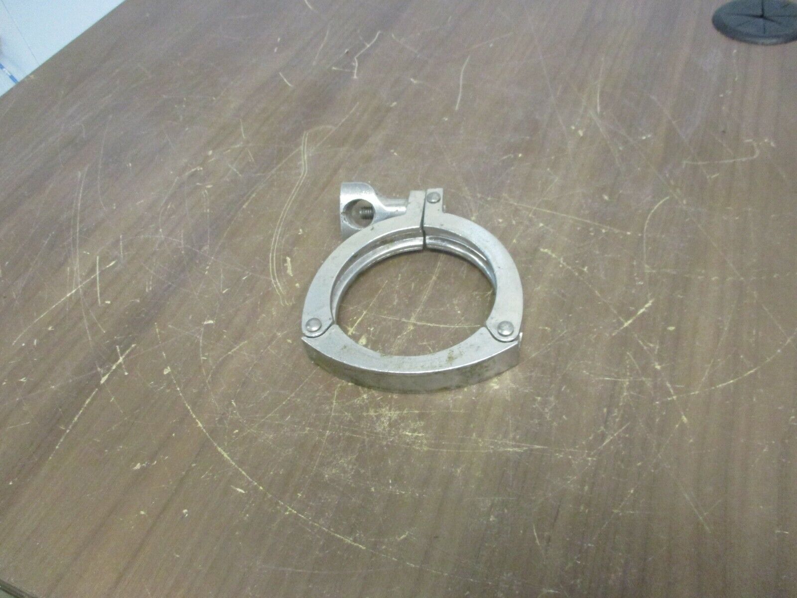Misc. Brand Stainless Steel Sanitary Tri-Clamp Size: 3-1/4" Used