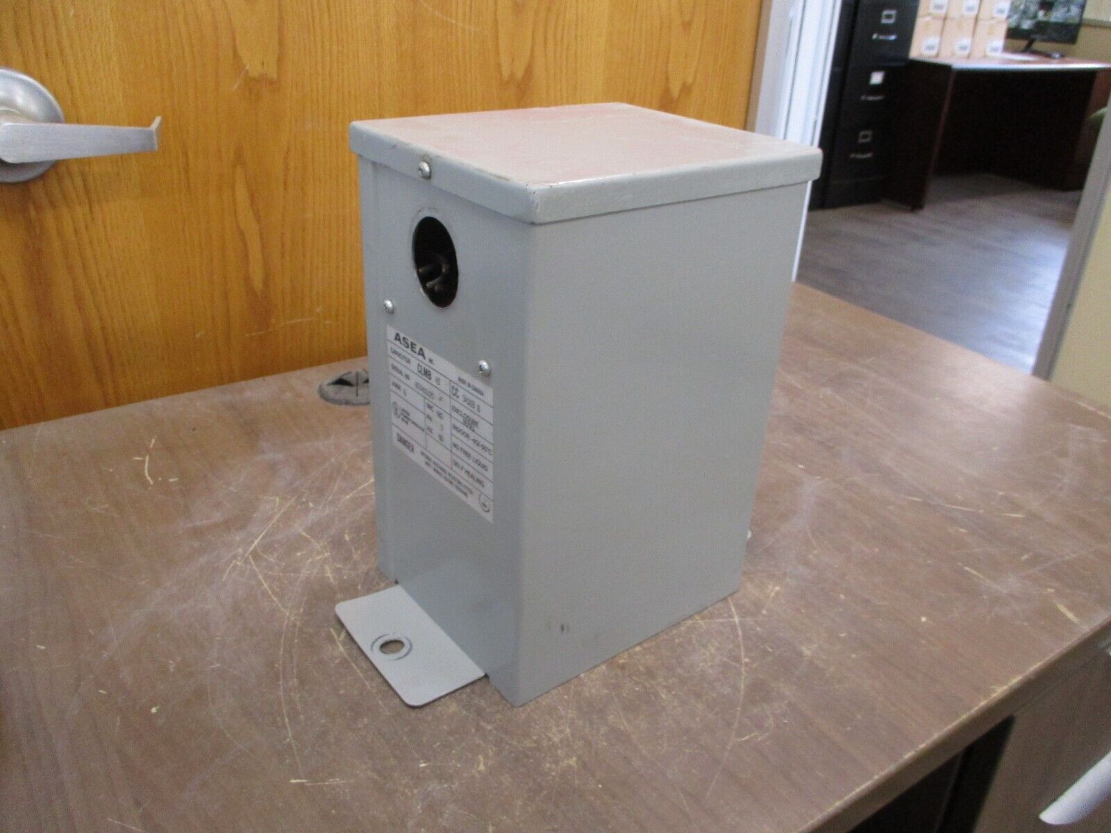 Asea Capacitor CLMB 43 CC 54163 B 6KVAR 480V 3Ph 60Hz Used