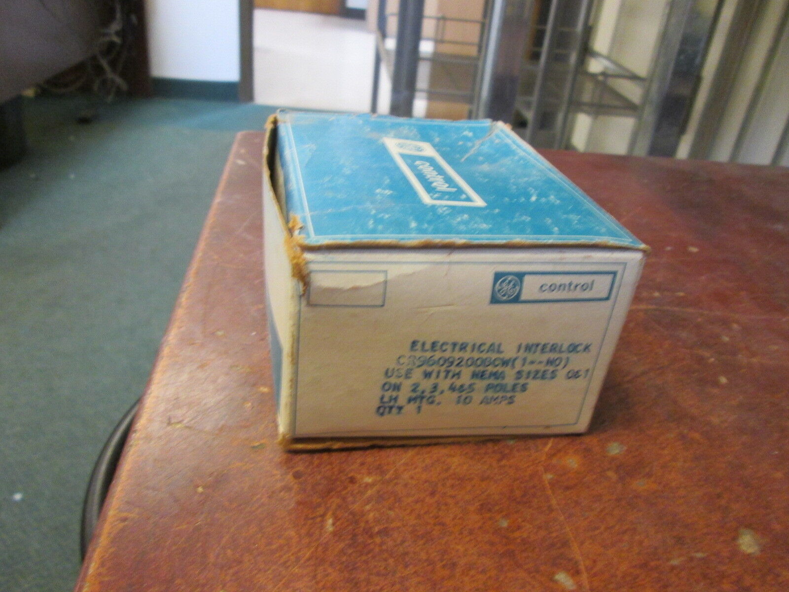 GE Electrical Interlock CR9609200BCW(1--NO) 10A For size 0, 1 New Surplus