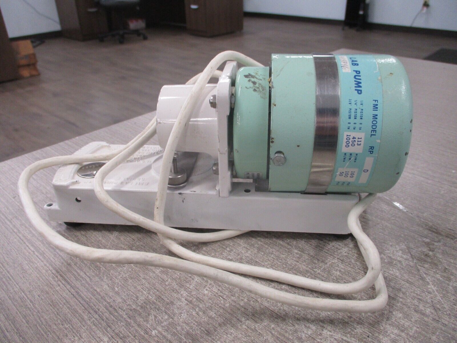 FMI Lab Pump RPD 100PSIG Used