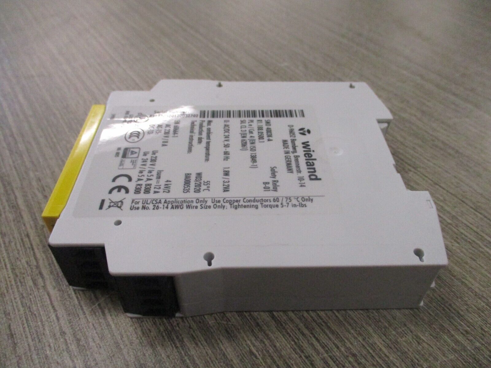 Wieland Safety Relay R1.188.0500.1 New Surplus