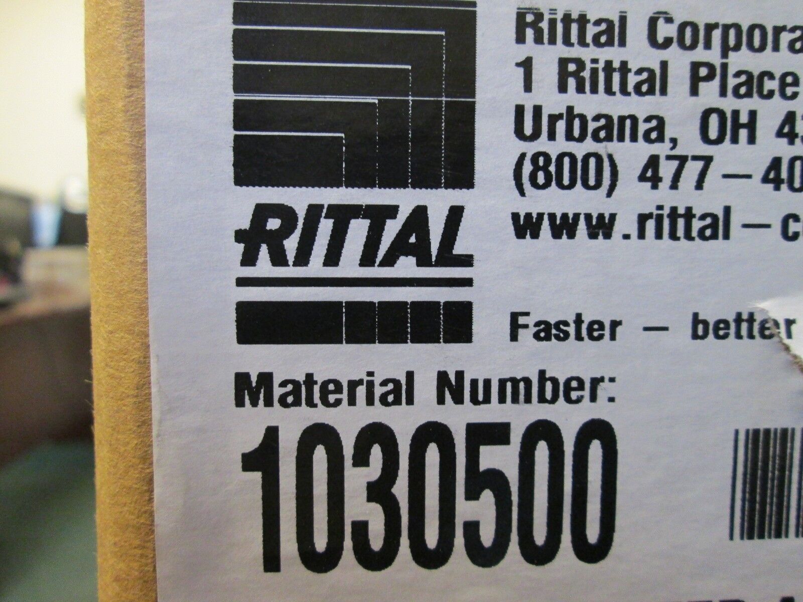 Rittal Wallmount Enclosure 1030500 nema 1, 3R, 4, 12 Enclosure New Surplus