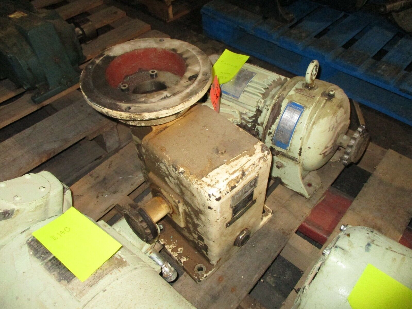 MIAG Elder & Sohn Gear Reducer A040 34RPM Output Used