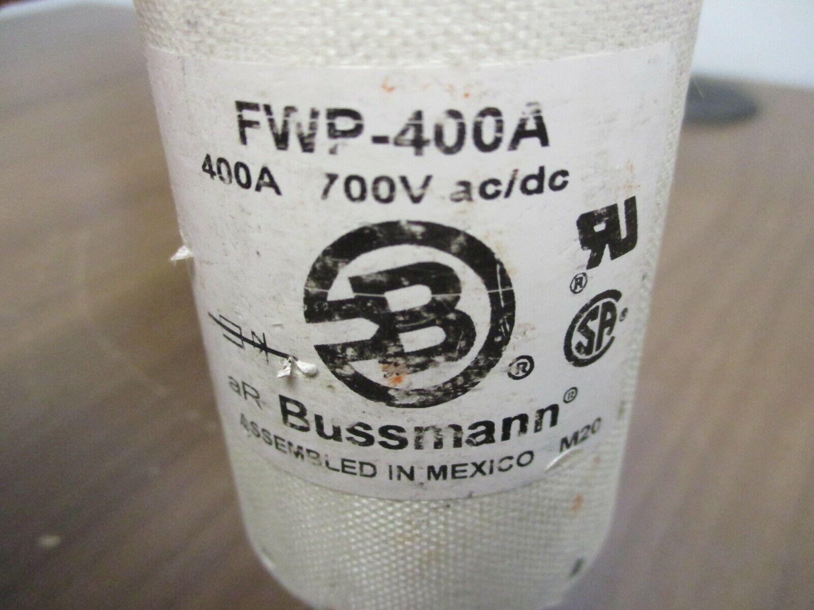 Bussmann Fuse FWP-400A 400A 700V Used
