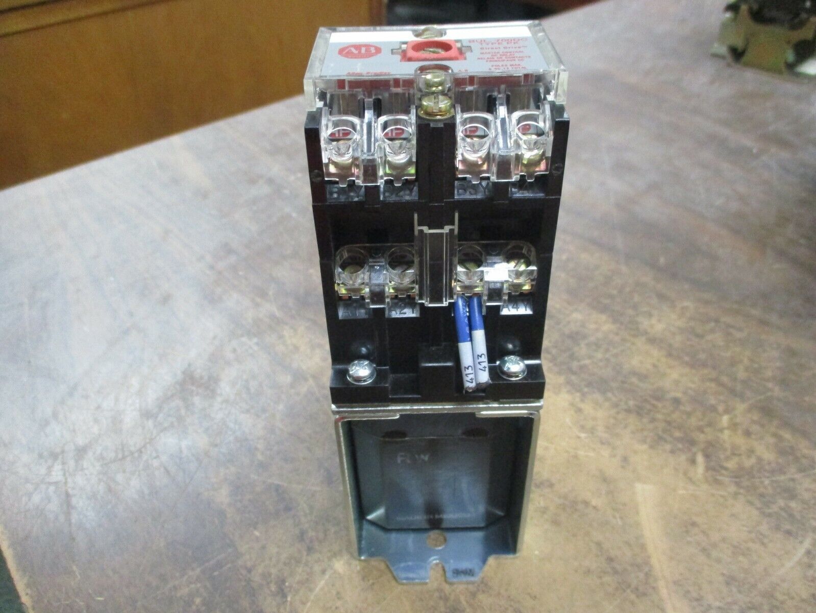 Allen-Bradley DC Relay 700DC-PK800Z24 24VDC Coil Used