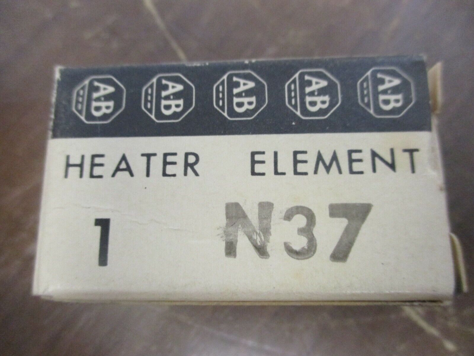 Allen-Bradley Heater N37 New Surplus **Lot of 3**
