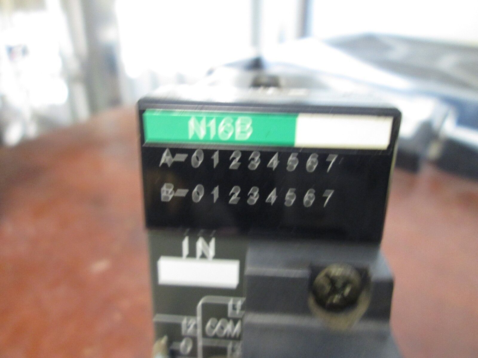 IDEC Input Module PF3S-N16B 12-24VDC 10mA/PT Internal: 80mA Used