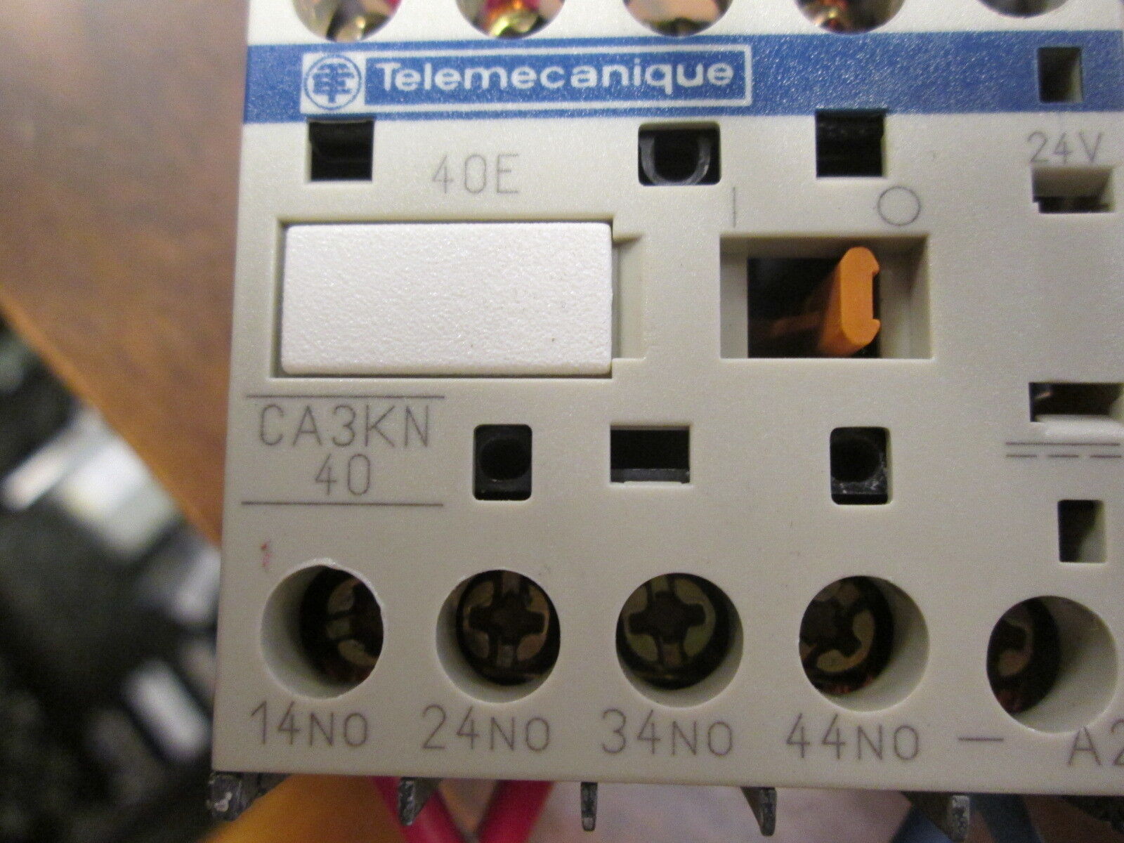 Telemecanique Contactor CA3KN40 24V 10A *Lot of 3* Used