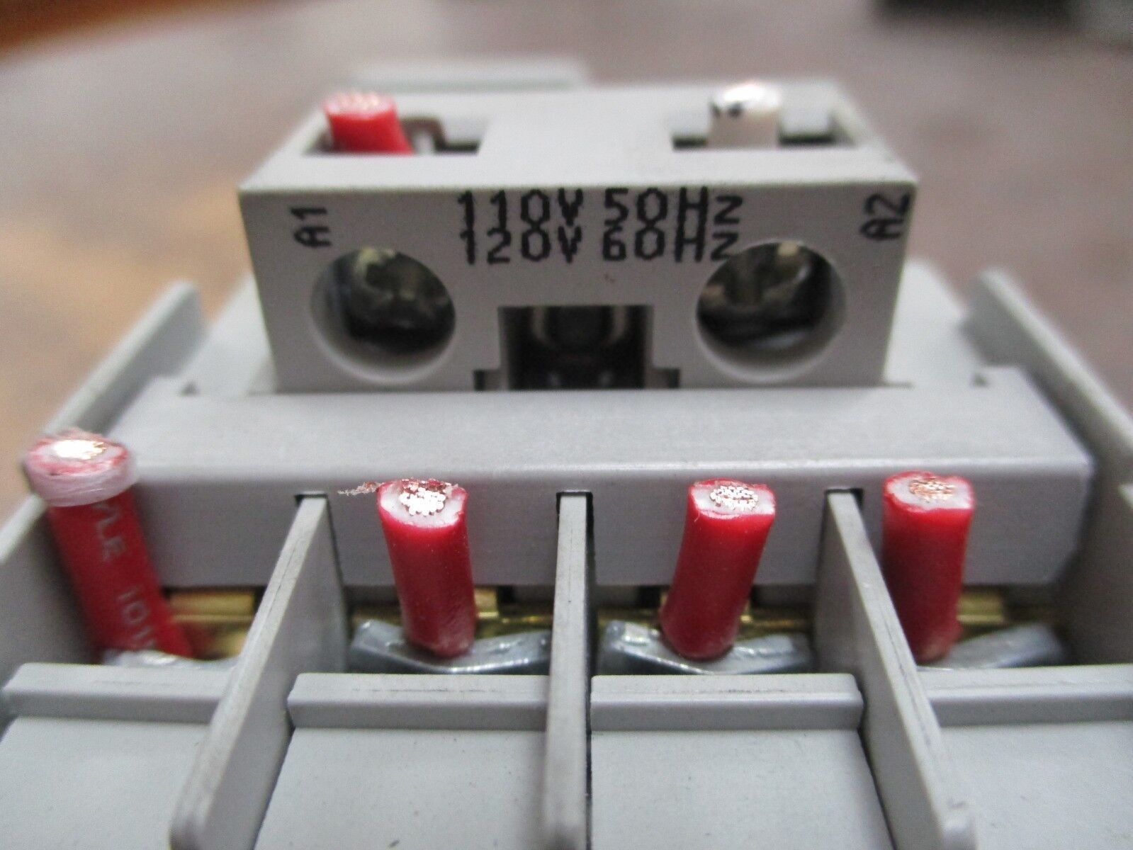Allen-Bradley Contactor 100-C09*400 120V Coil 25A 600V w/ Aux Contact Block Used