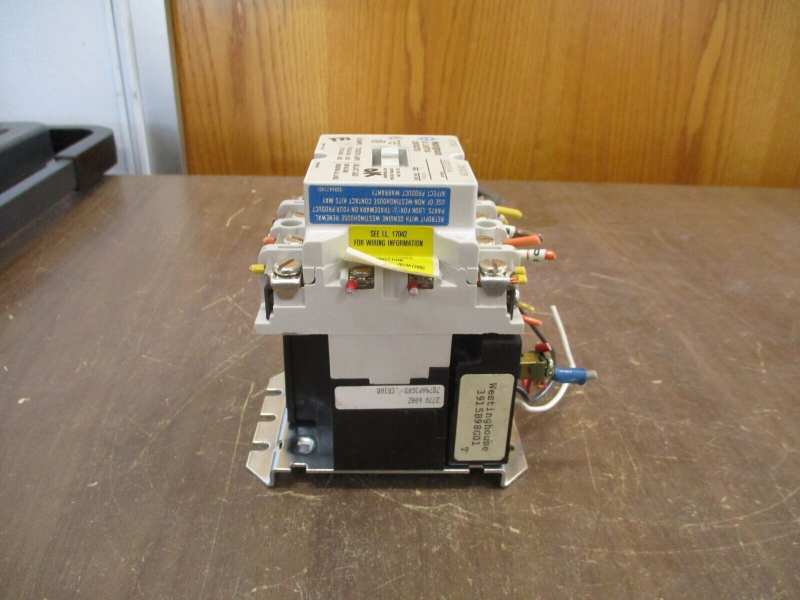 Westinghouse AC Lighting Contactor A202K1DZ-M 277V Coil 30A 600V 3Ph Used