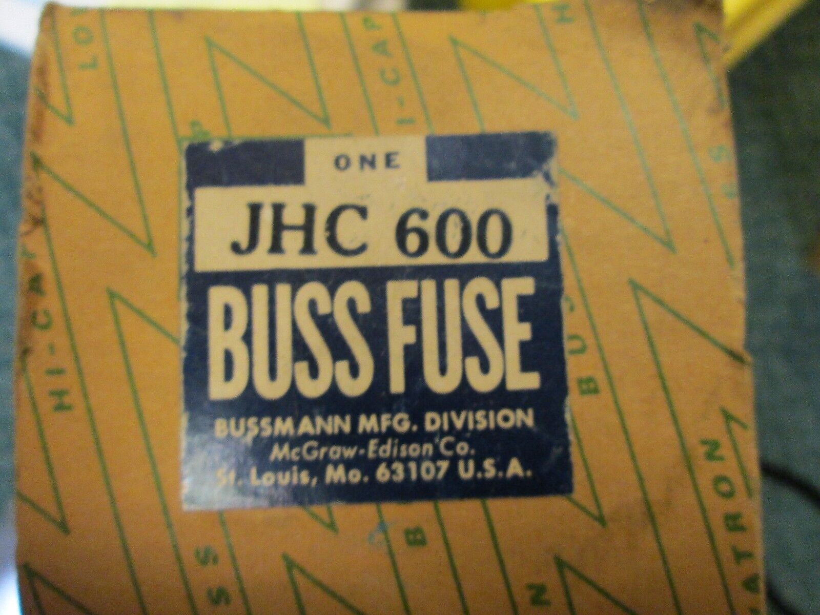 Bussman Fuse, JHC600, 600A 600V, New Surplus