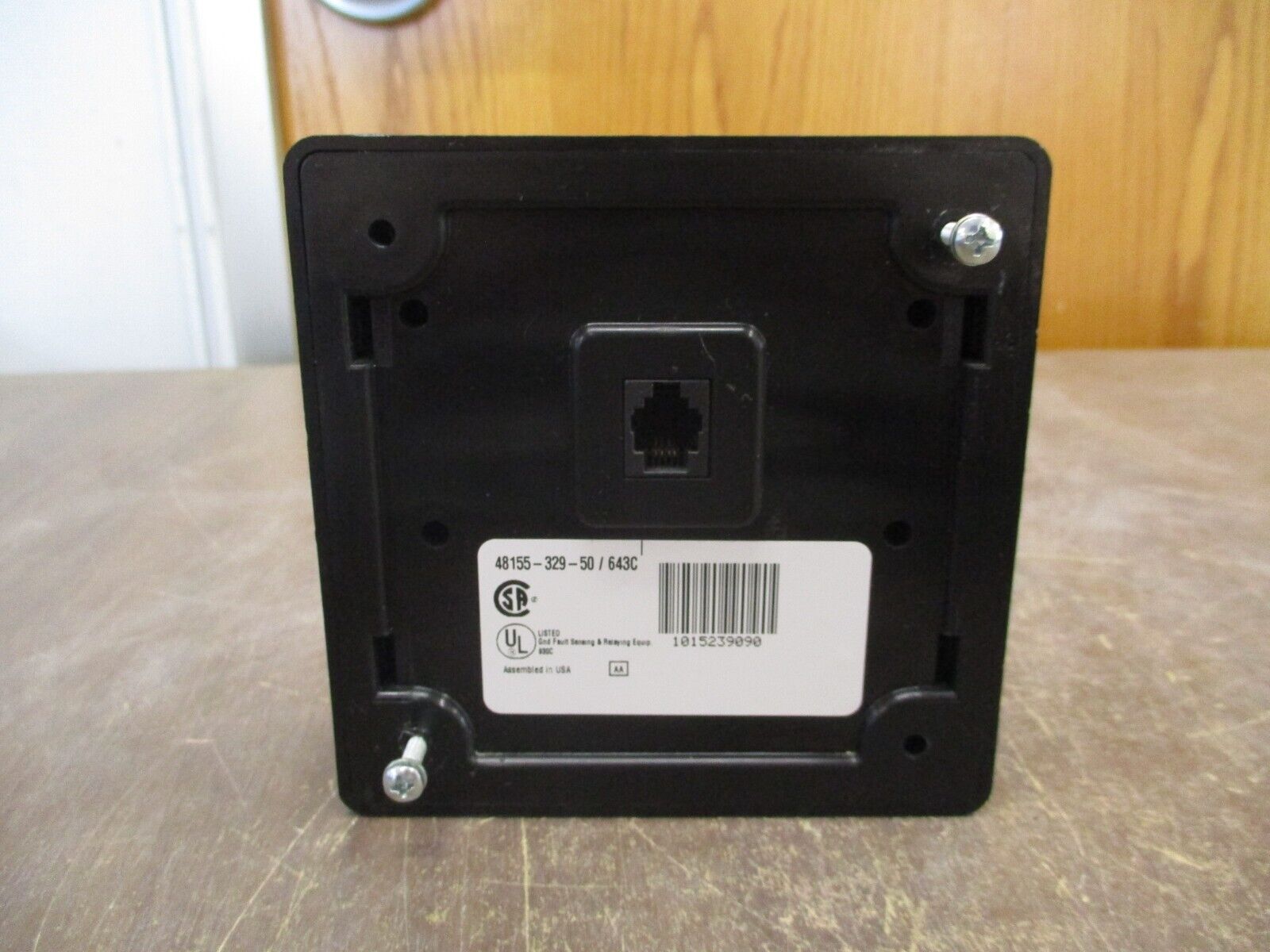 Square D GC DSP Ground-Fault Display 48155-329-50 / 643C Used
