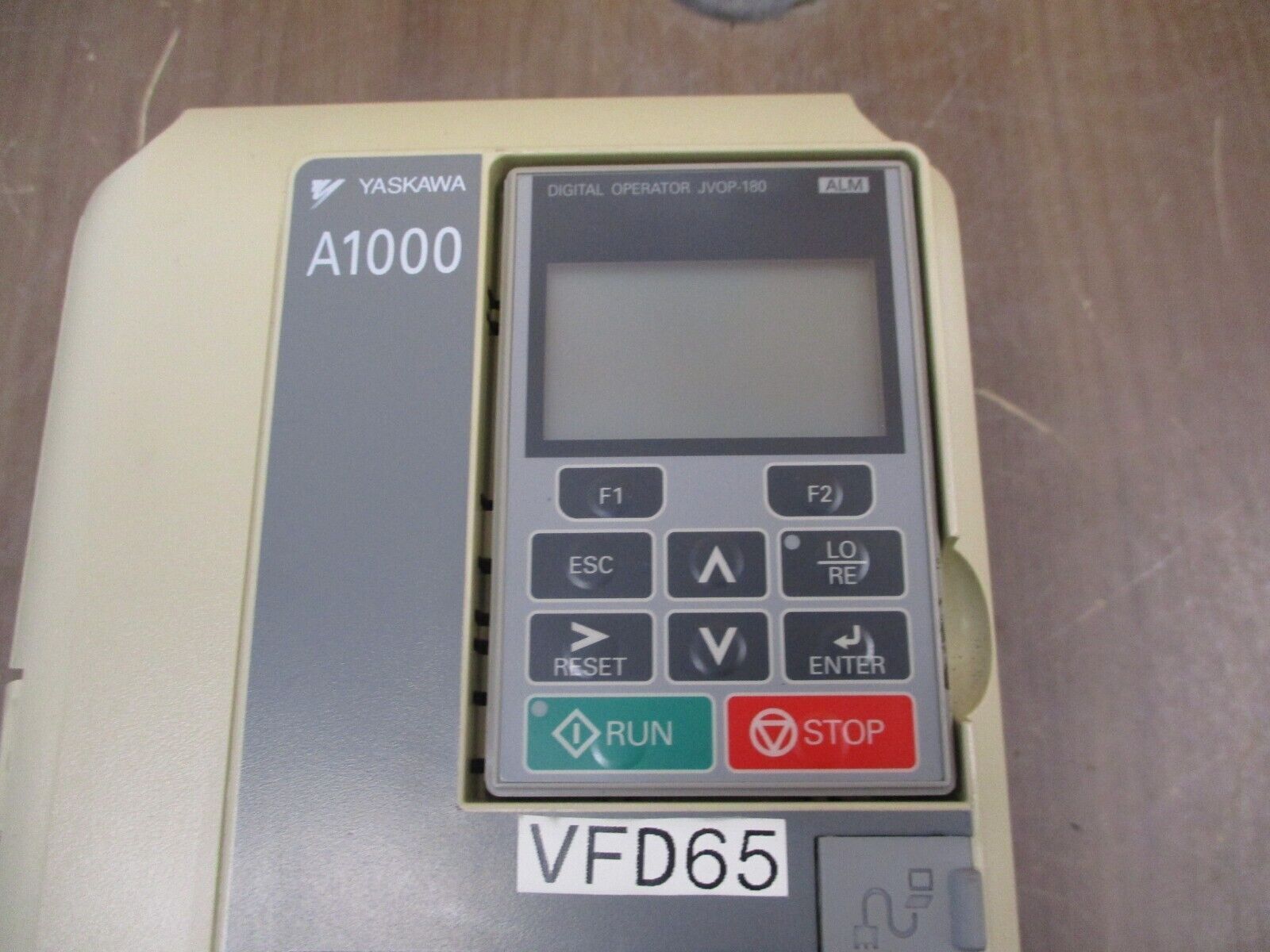 Yaskawa A1000 AC Drive CIMR-AU4A0005FAA Rev. A 3HP 3Ph w/ Keypad Used