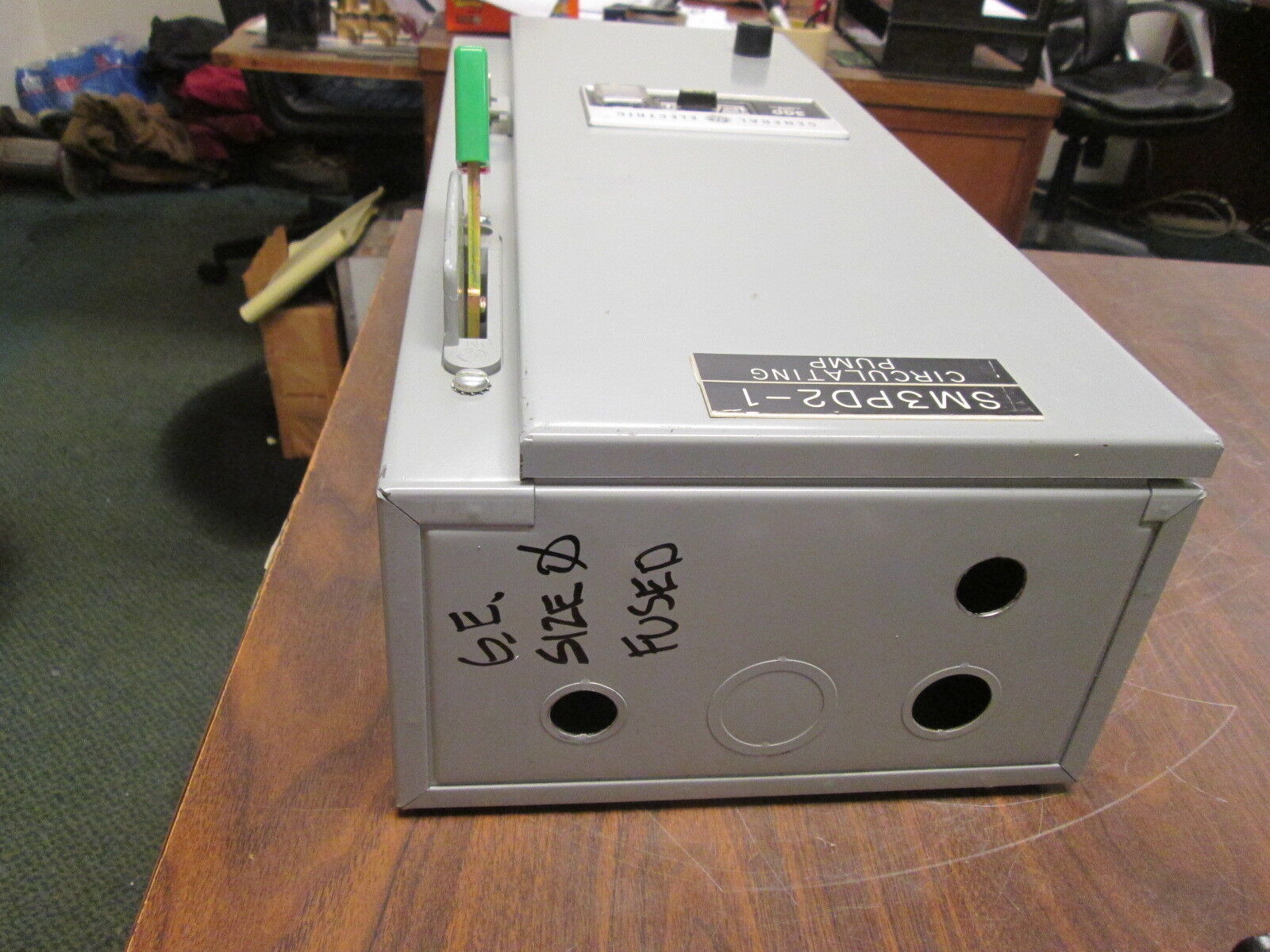 GE Fusible Size 0 Combination CR308B1**DAA 115-120V Coil *No Heaters* Used